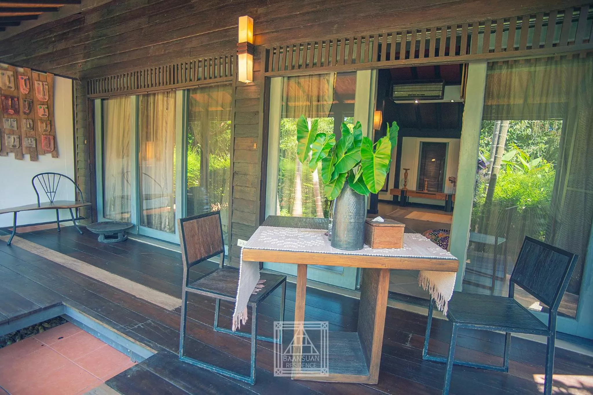 Patio in Baan Suan Residence เฮือนพักบ้านสวน
