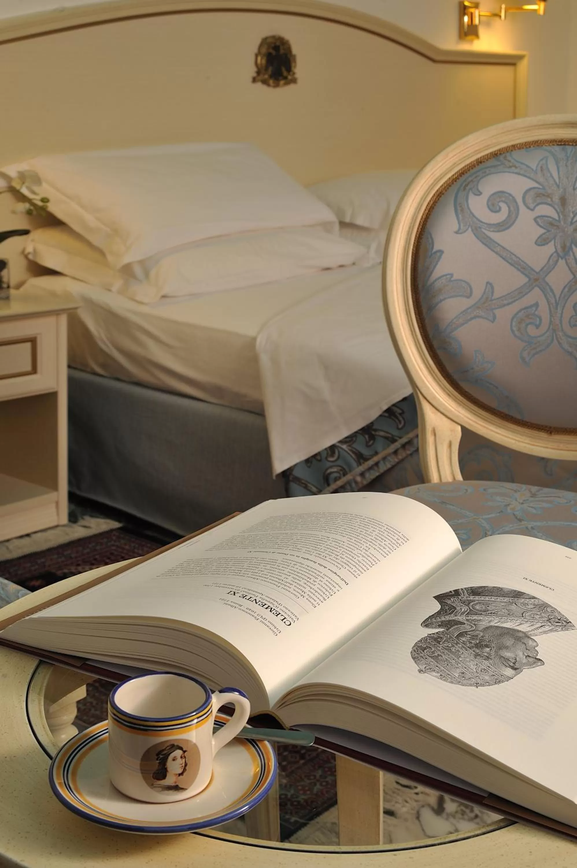 Decorative detail in Albergo Hotel Raffaello