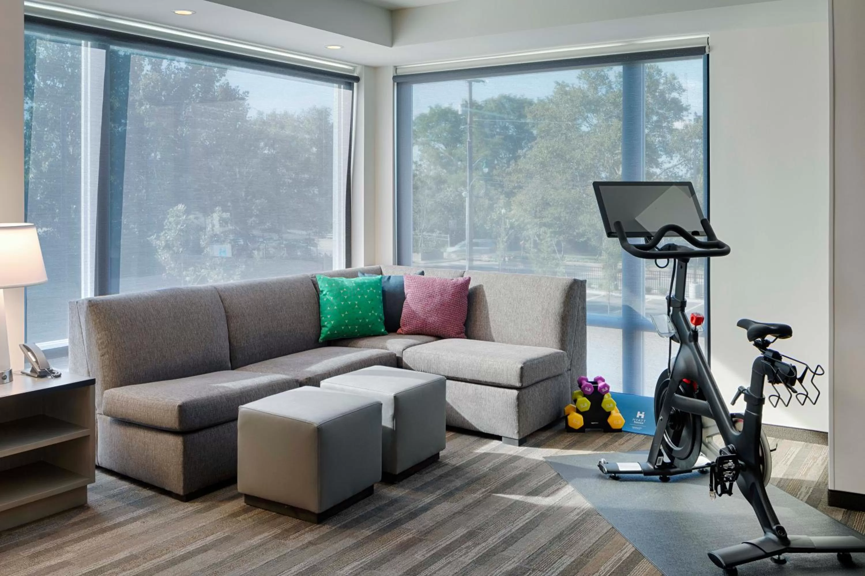 Fitness centre/facilities in Hyatt House Columbus OSU Short North