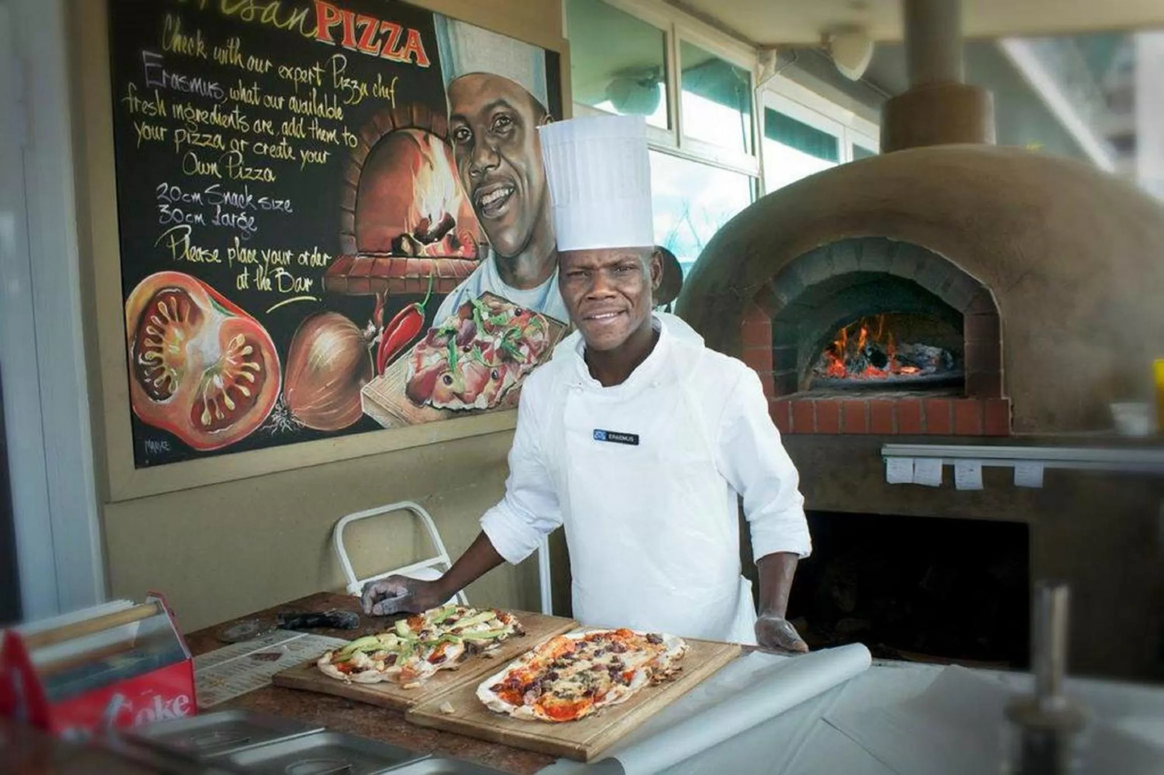 Food in Blue Waters Hotel