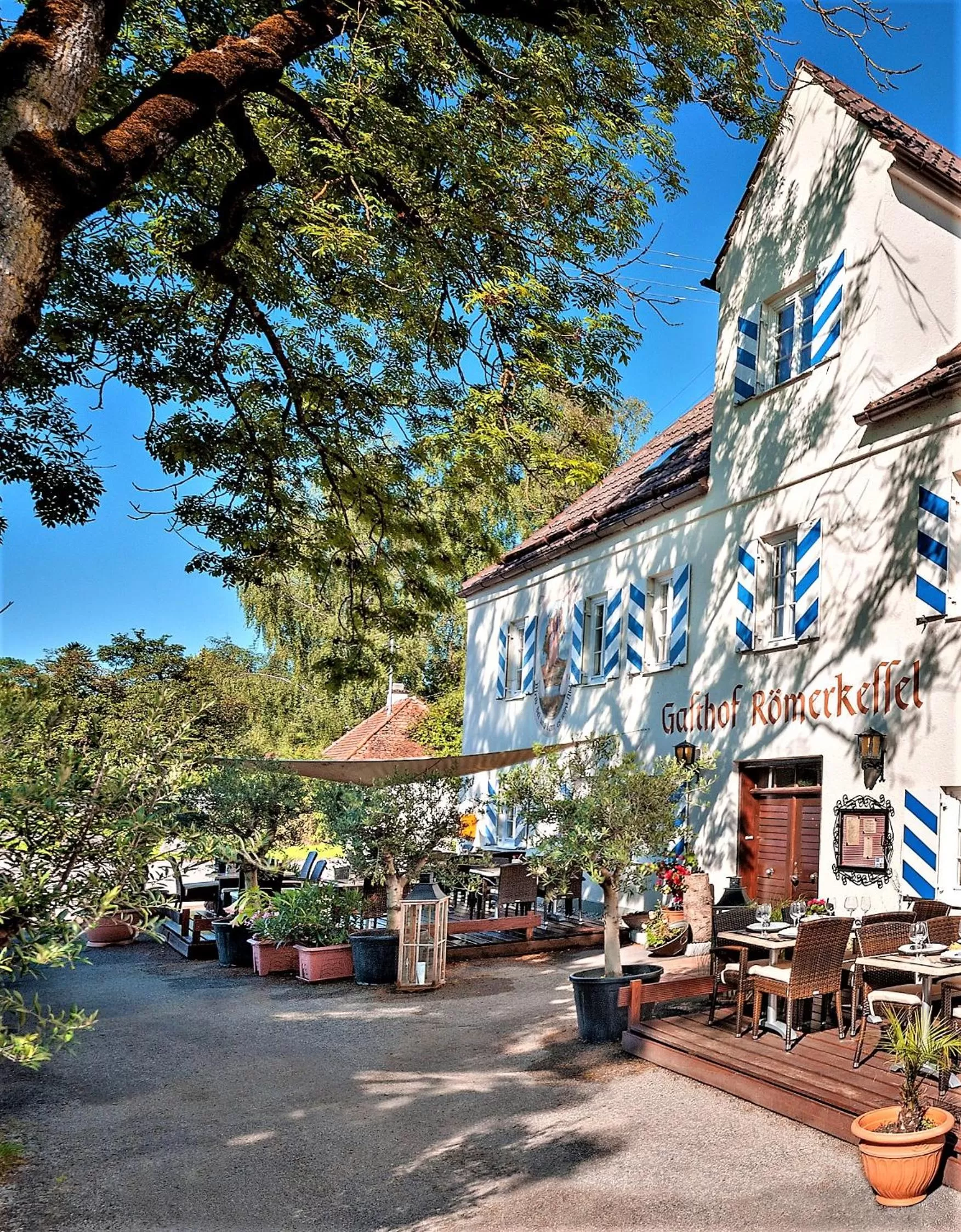 Property building in Landhotel Römerkessel