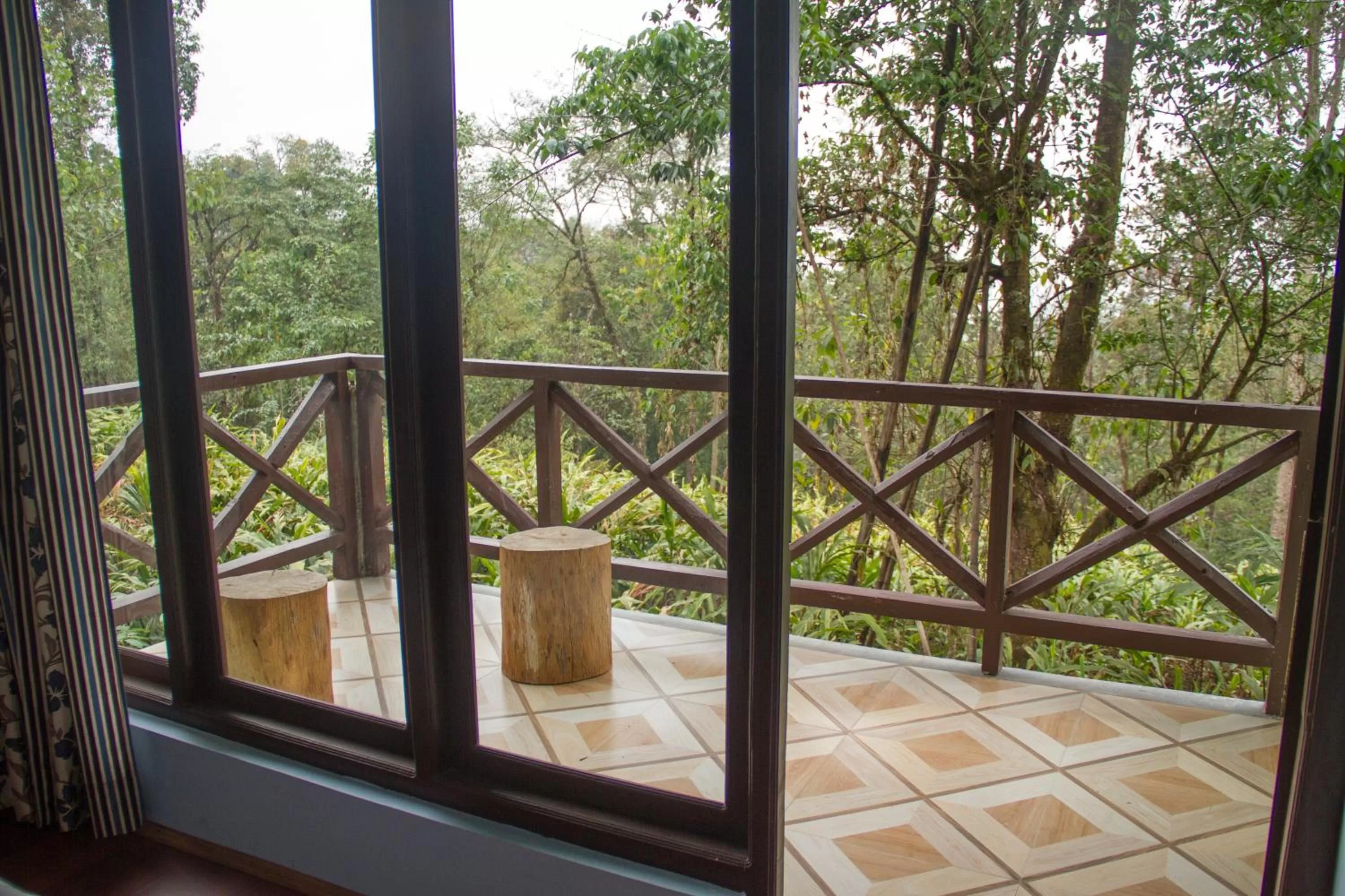 Balcony/Terrace in The Barfung Retreat