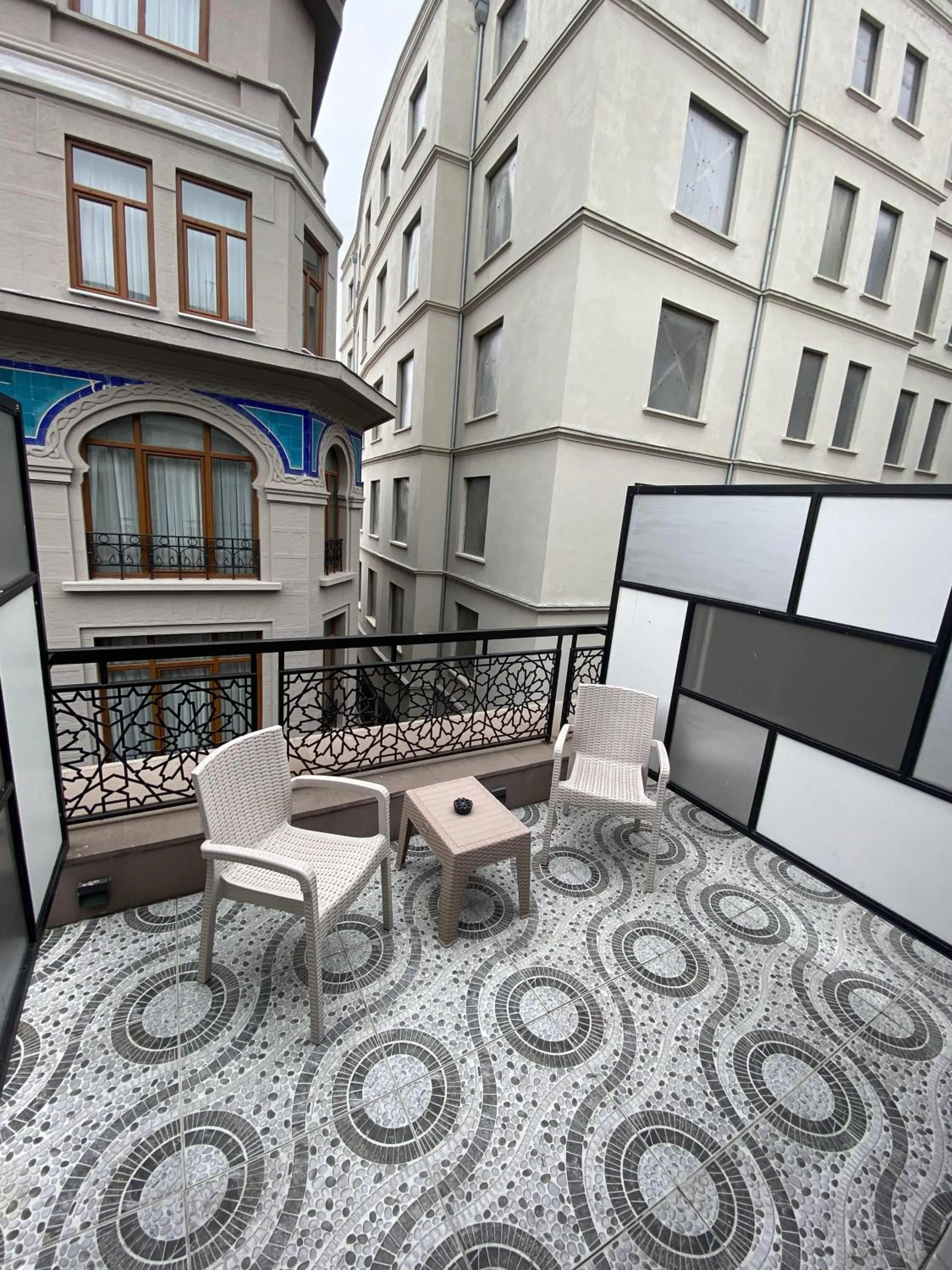 Balcony/Terrace in Manesol Boutique Galata