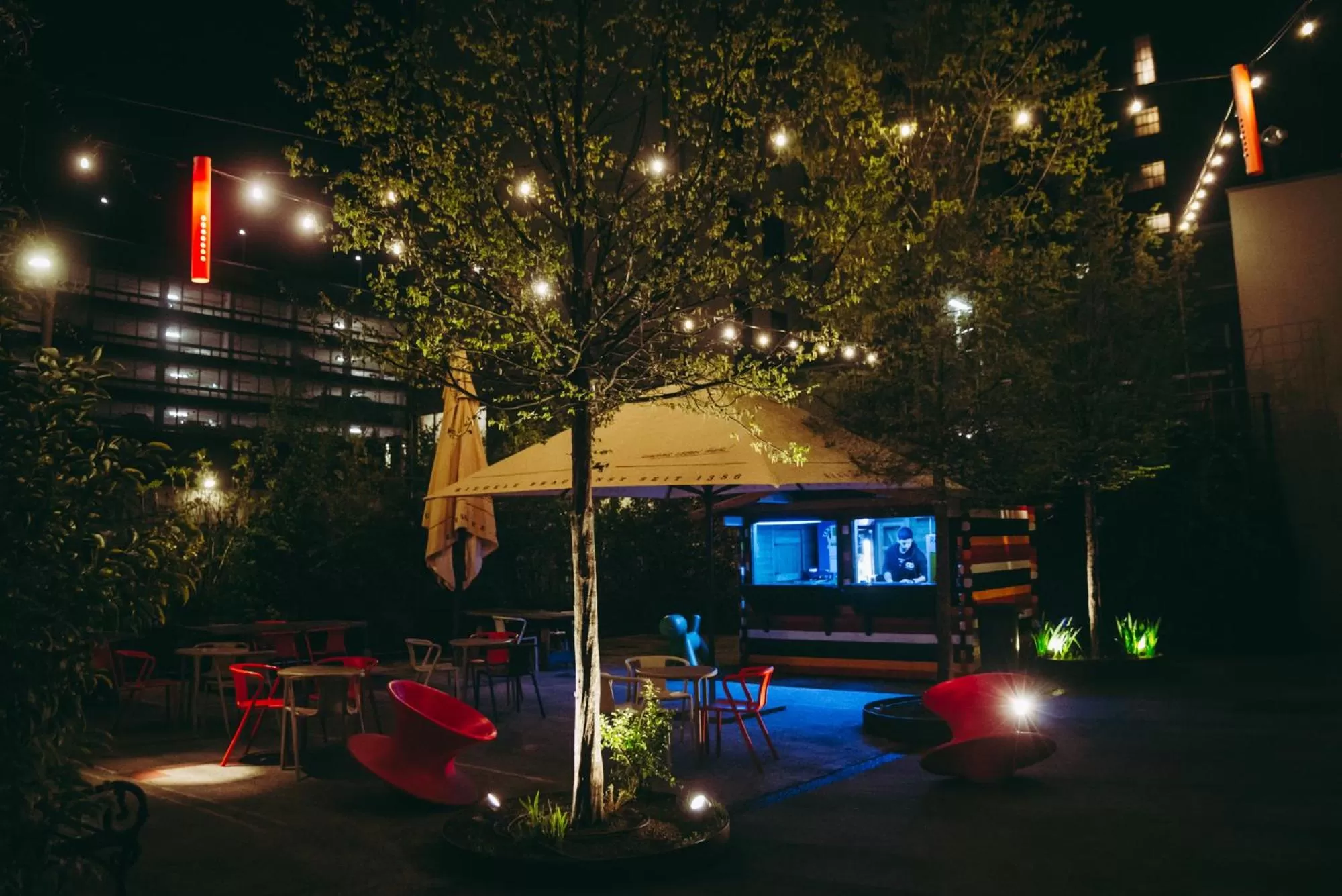 Garden in Anda Venice Hostel