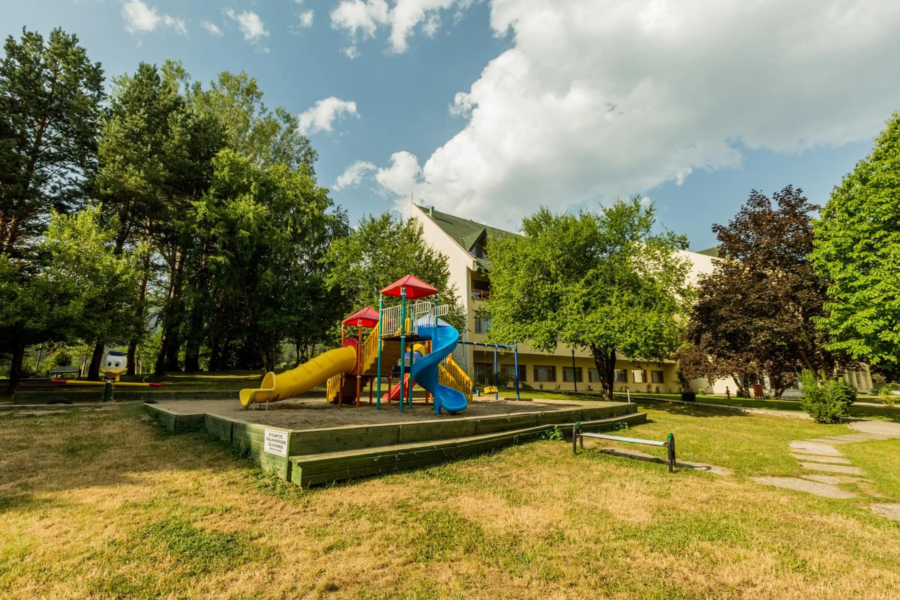 Children play ground in Buyuk Abant Hotel