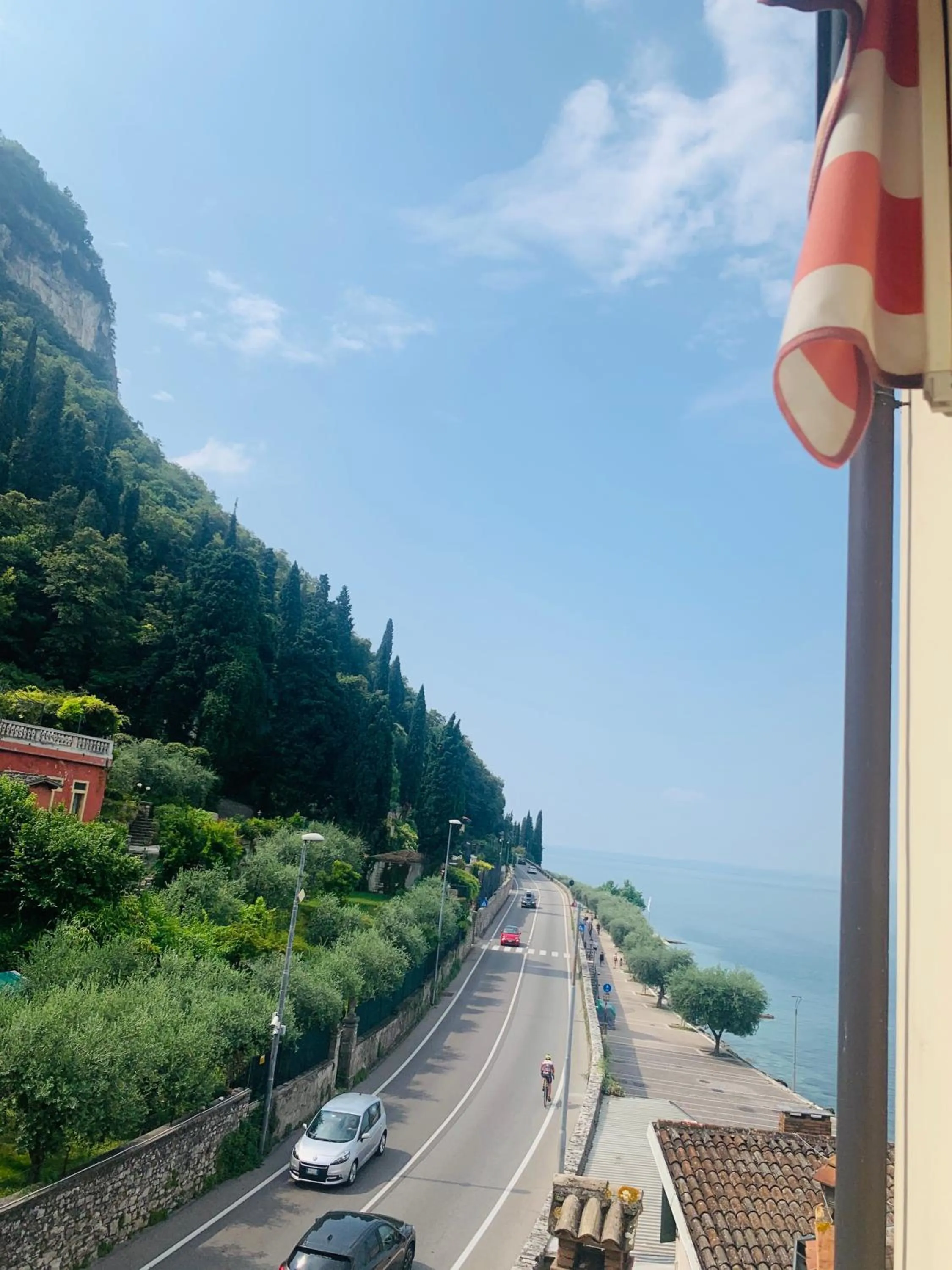 Lake view in Hotel Conca D'Oro ***S