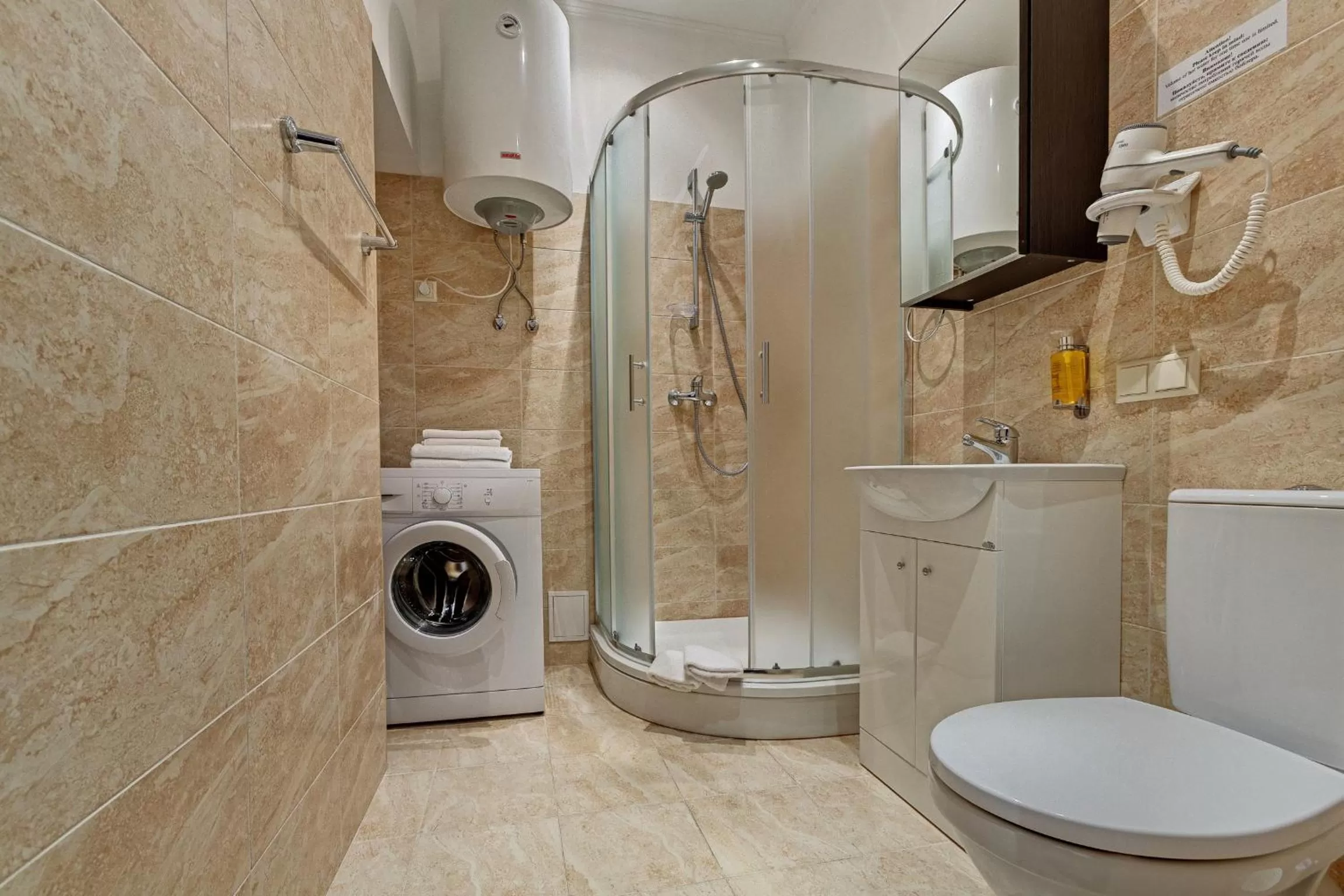 Toilet in RIGAAPARTMENT SONADA Self-Service Aparthotel - Private Parking