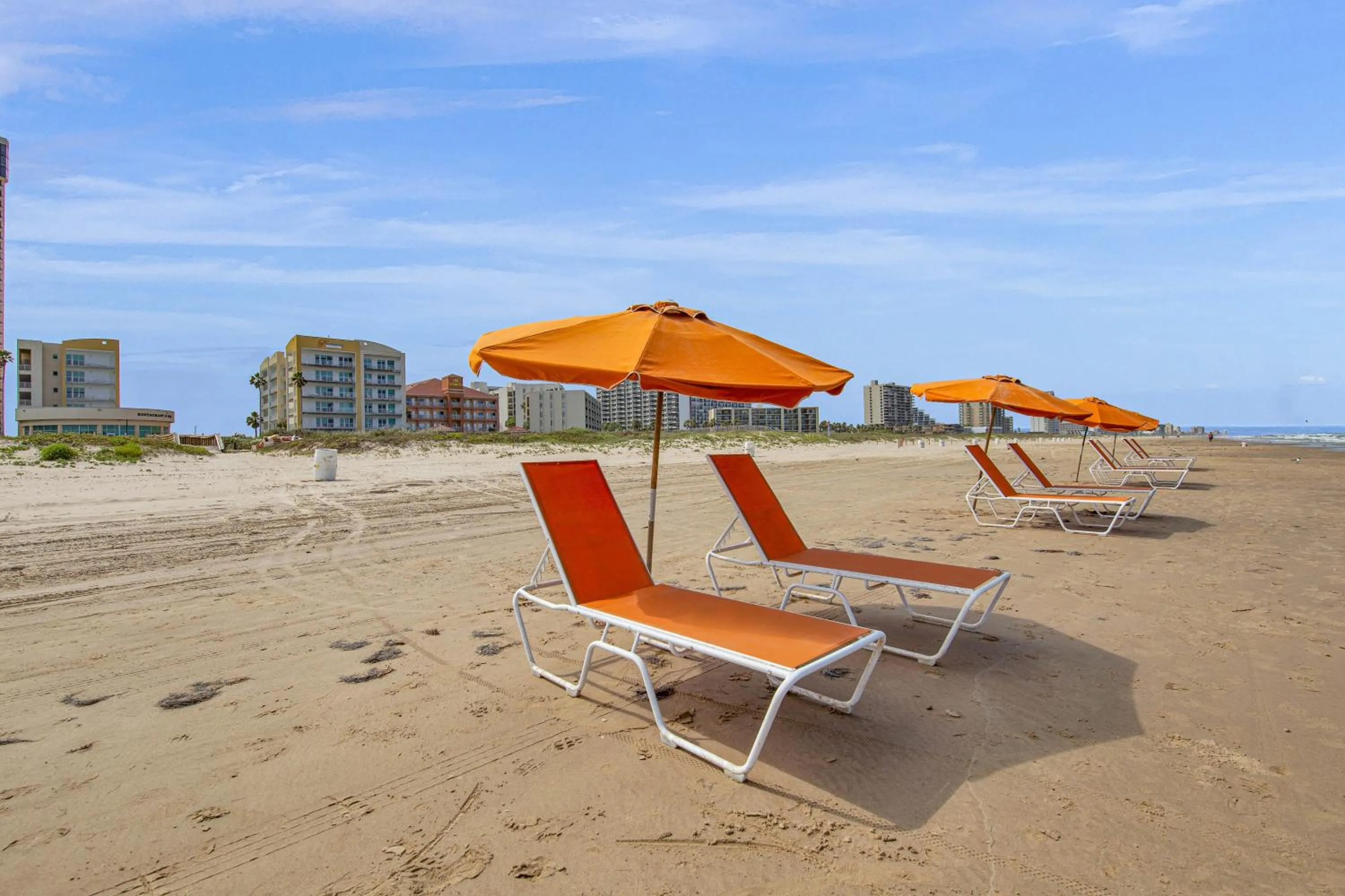 Beach in Peninsula Island Resort & Spa - Beachfront Property at South Padre Island