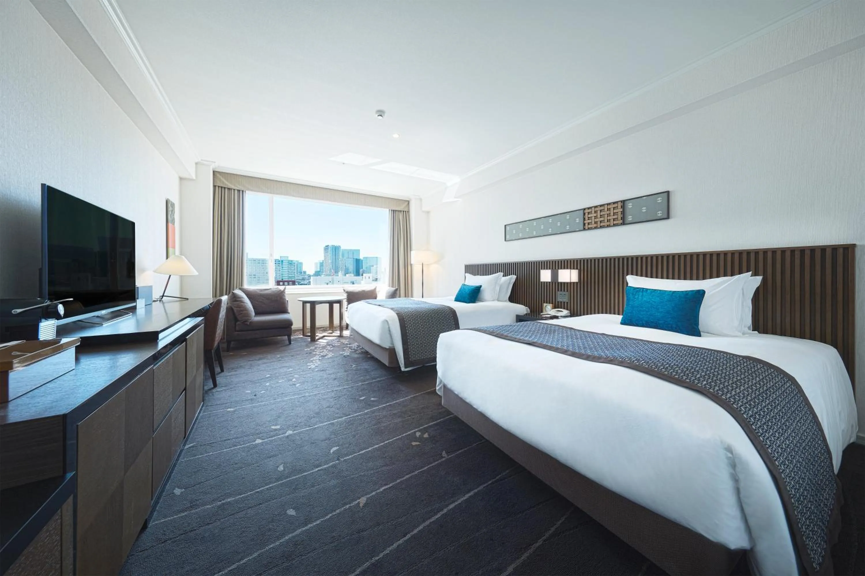 Photo of the whole room, Bed in The Prince Sakura Tower Tokyo, Autograph Collection