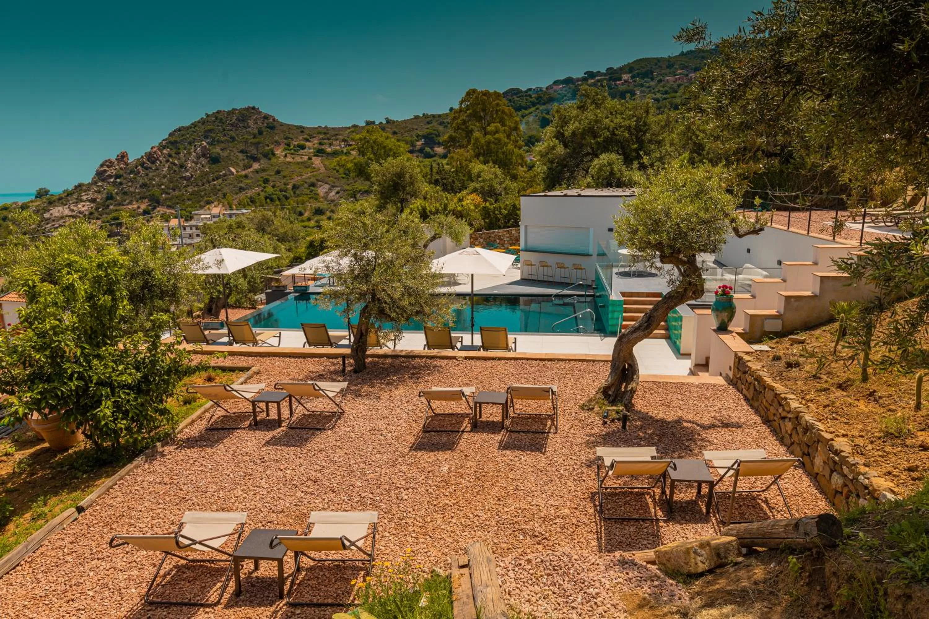 Swimming pool in Villa Totò Resort