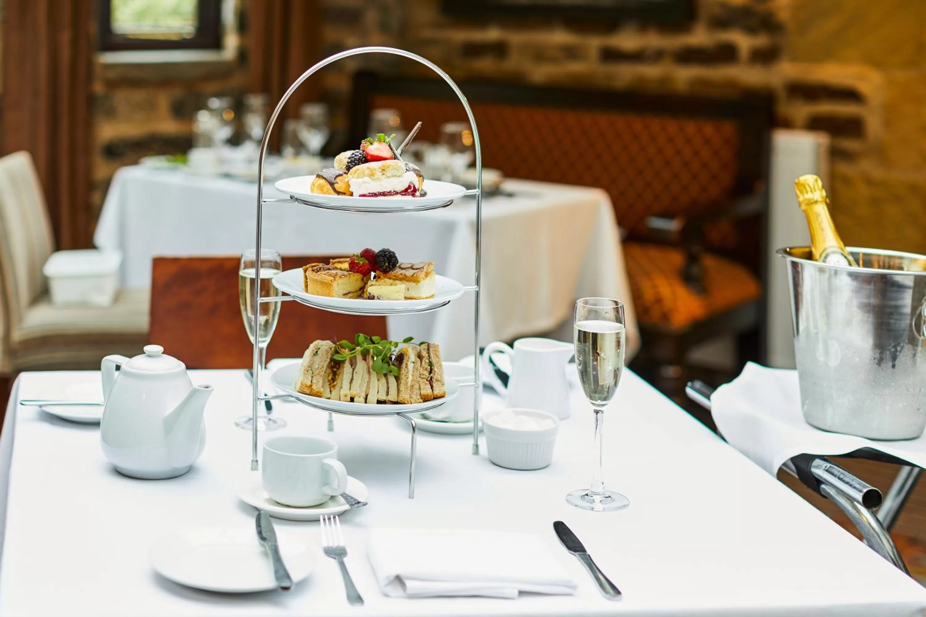 Food close-up in Mercure Barnsley Tankersley Manor Hotel