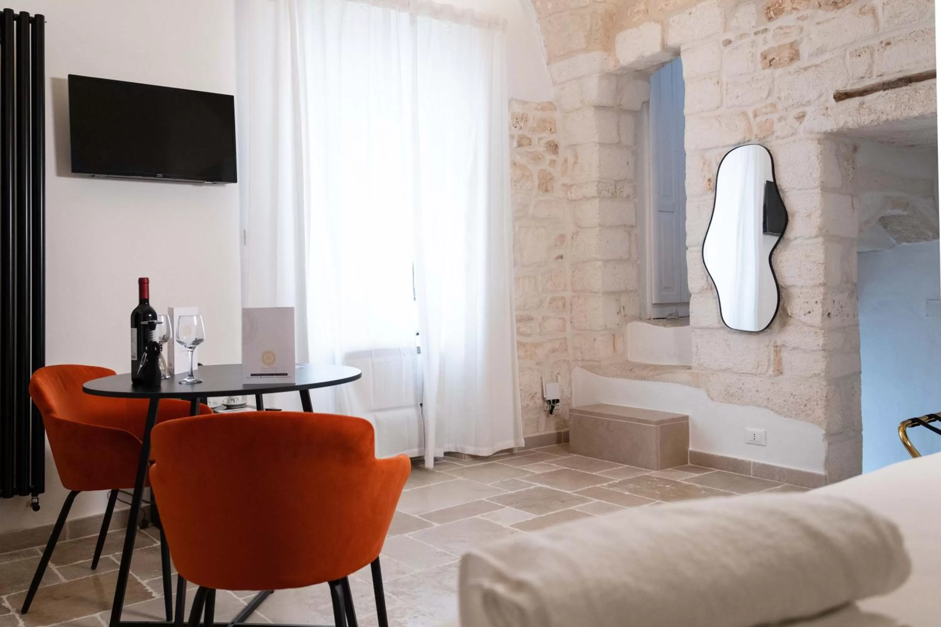 Bed in Dama Bianca Boutique Hotel Ostuni