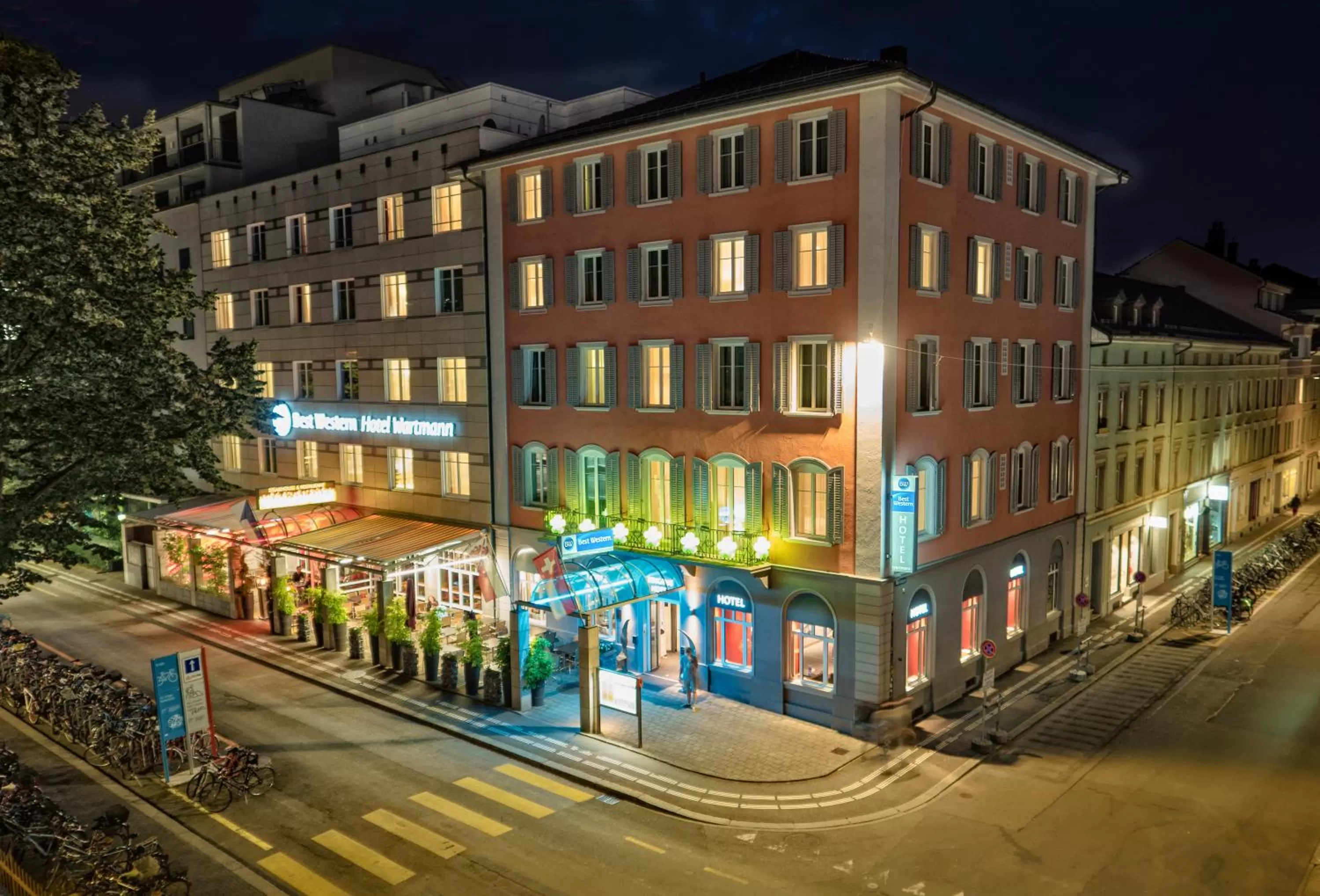 Facade/entrance in Hotel Wartmann am Bahnhof