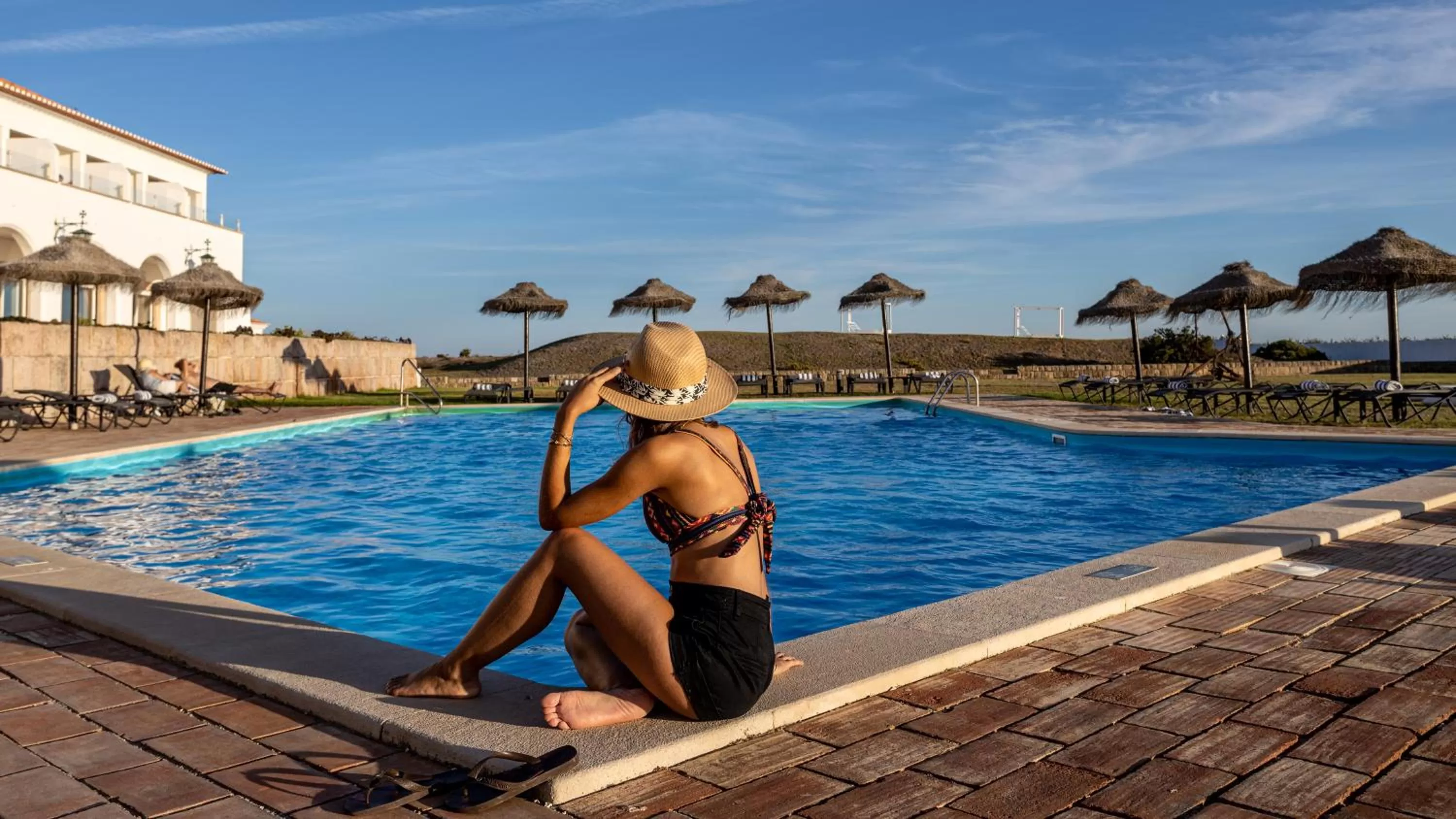 Swimming pool in Pousada de Sagres