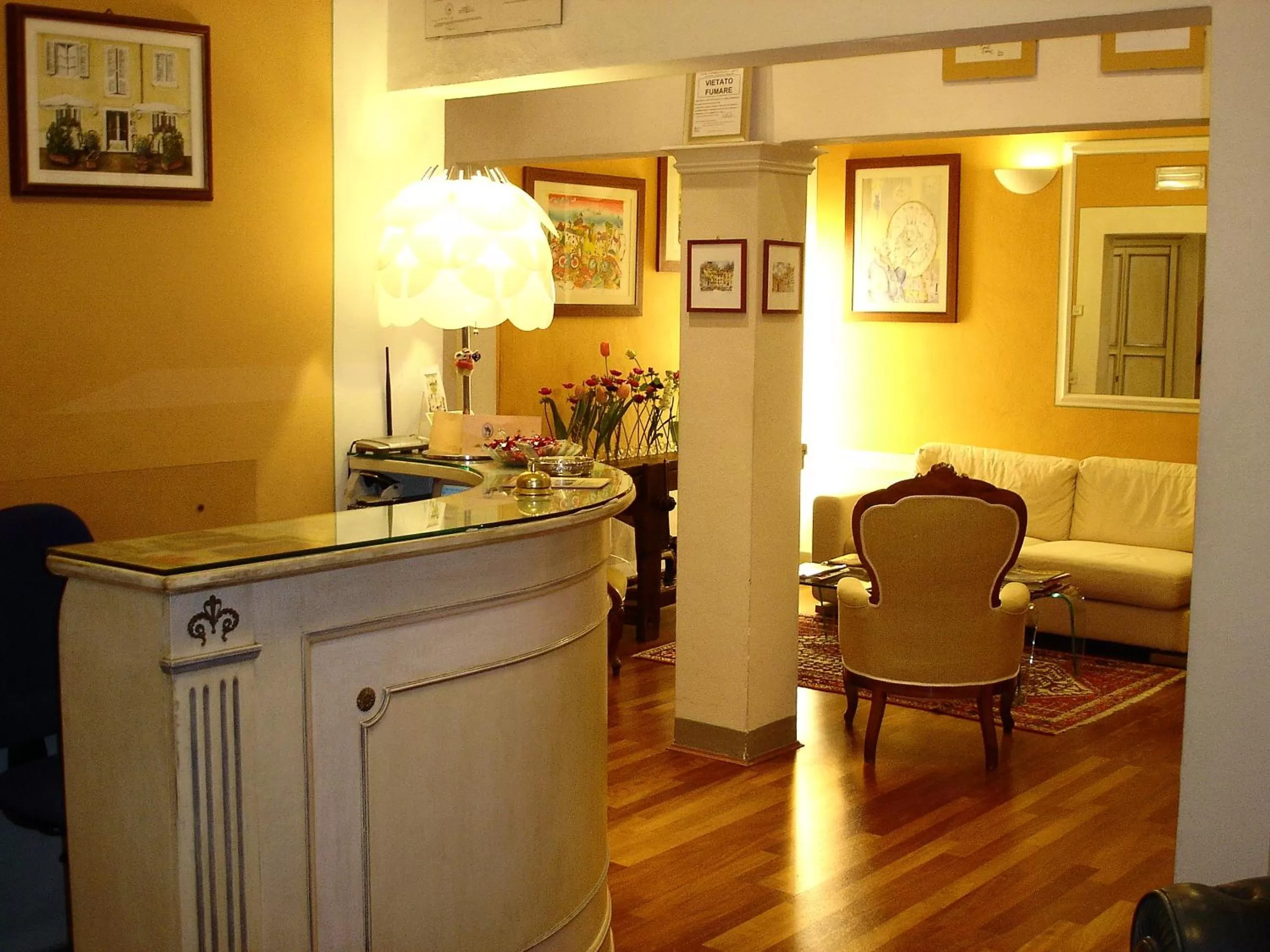 Lobby or reception in Albergo San Martino & Depandance