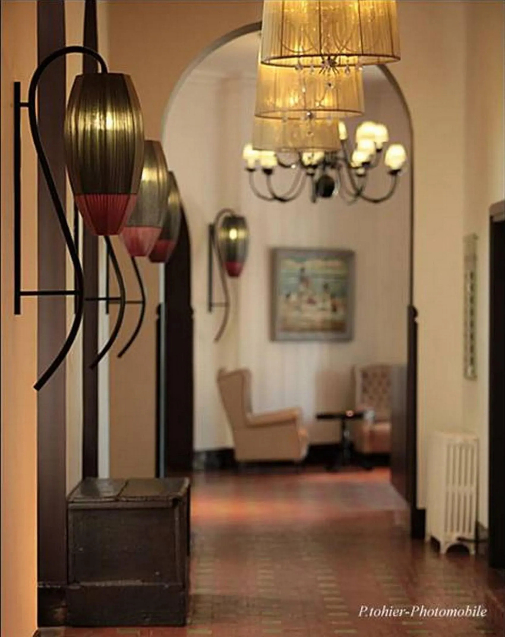 Lobby or reception in Hôtel et Résidence de Chiberta et du Golf