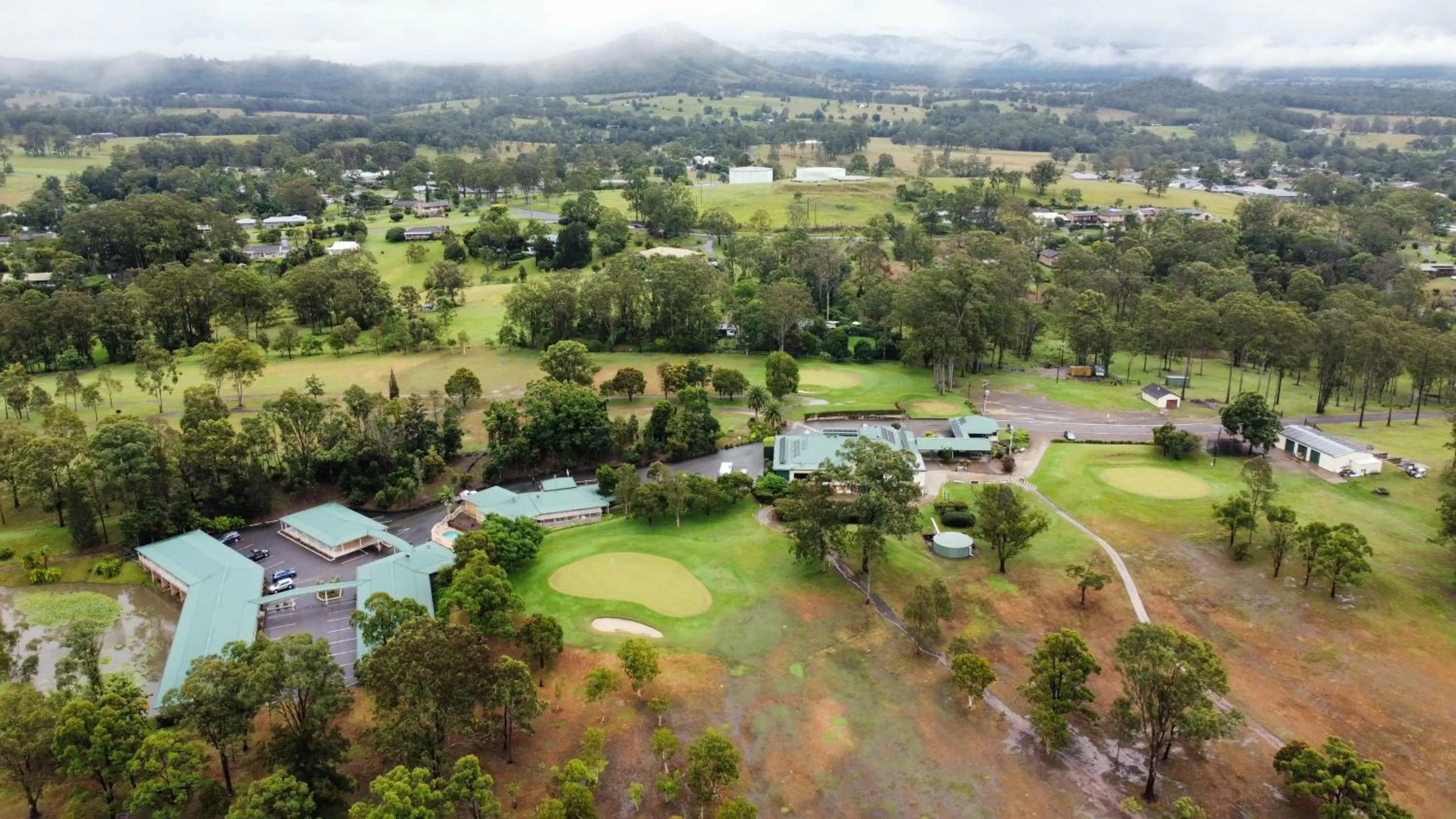 Bird's eye view in Golf Club Motor Inn Wingham