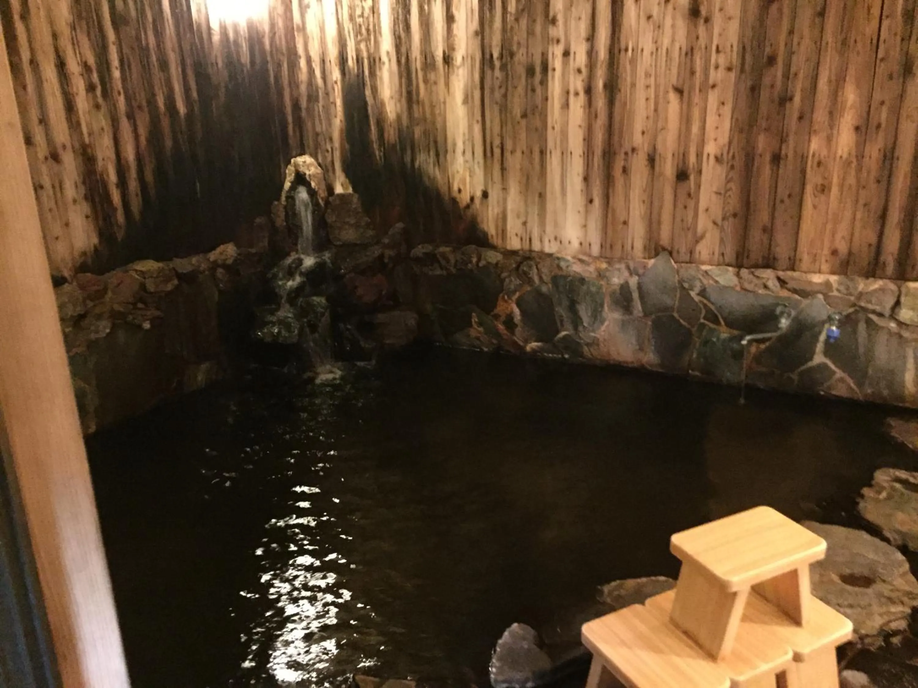 Hot Spring Bath in Ryokan Warabino