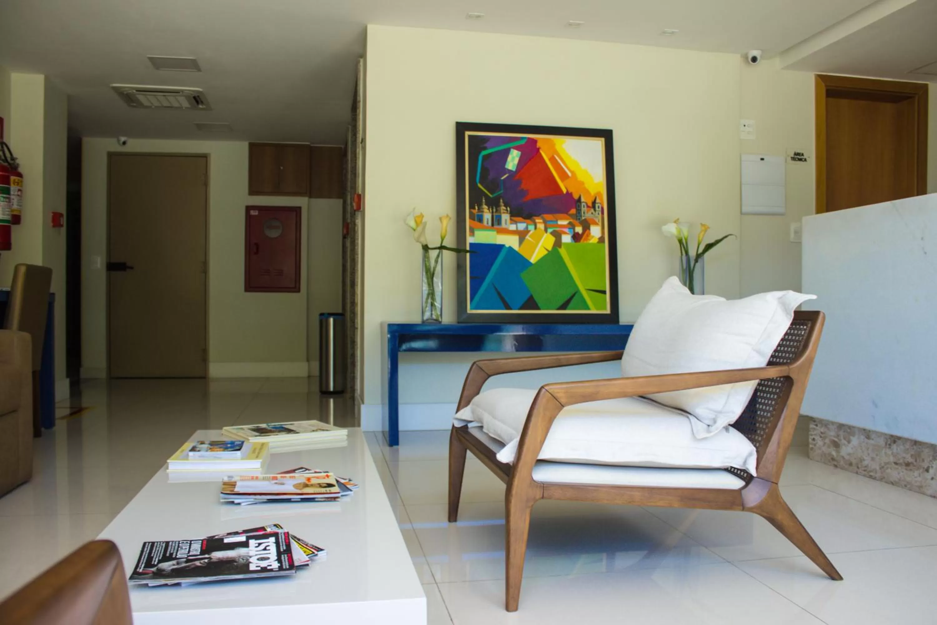 Decorative detail in Aquarena Hotel