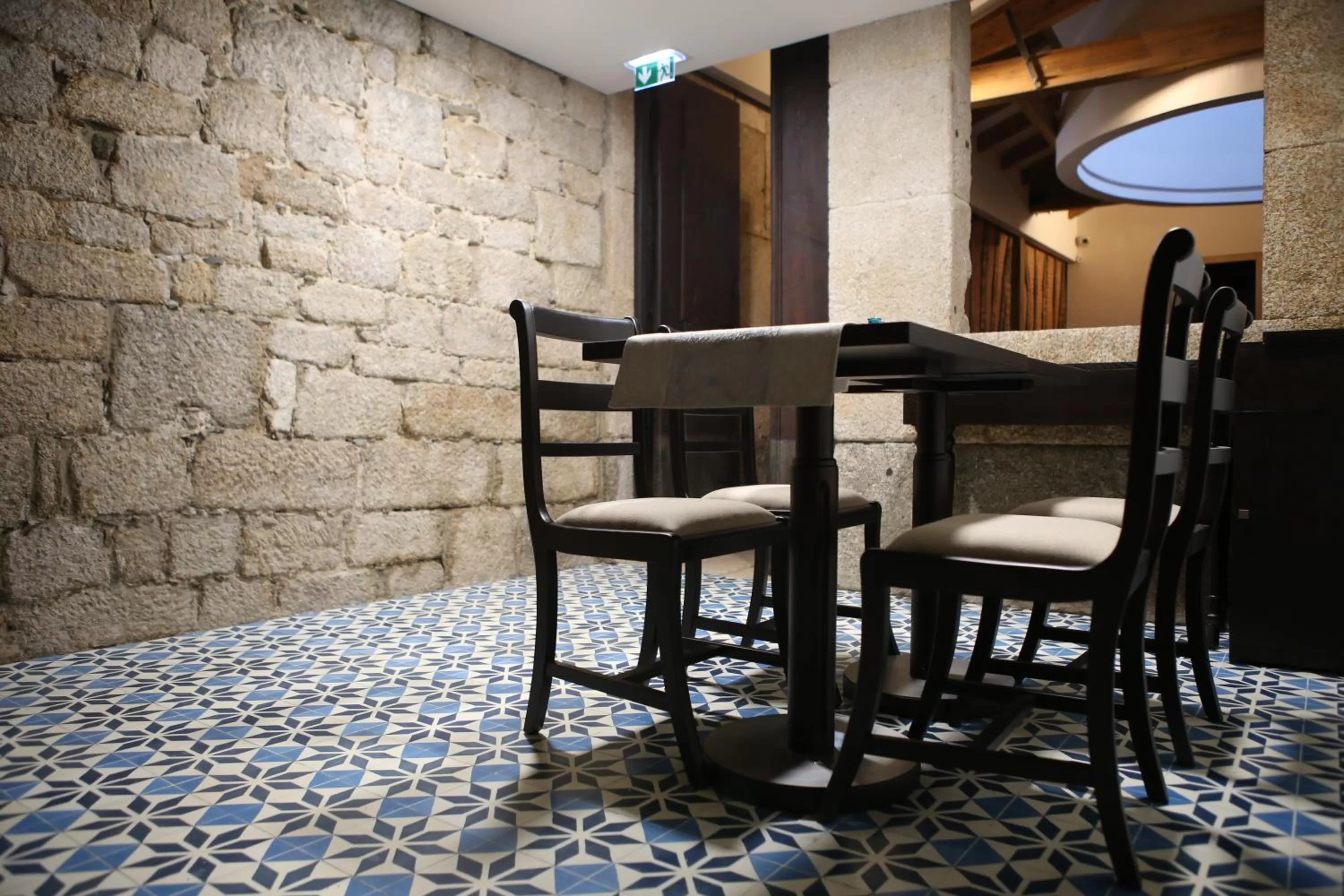 Living room in Muralha Charm House