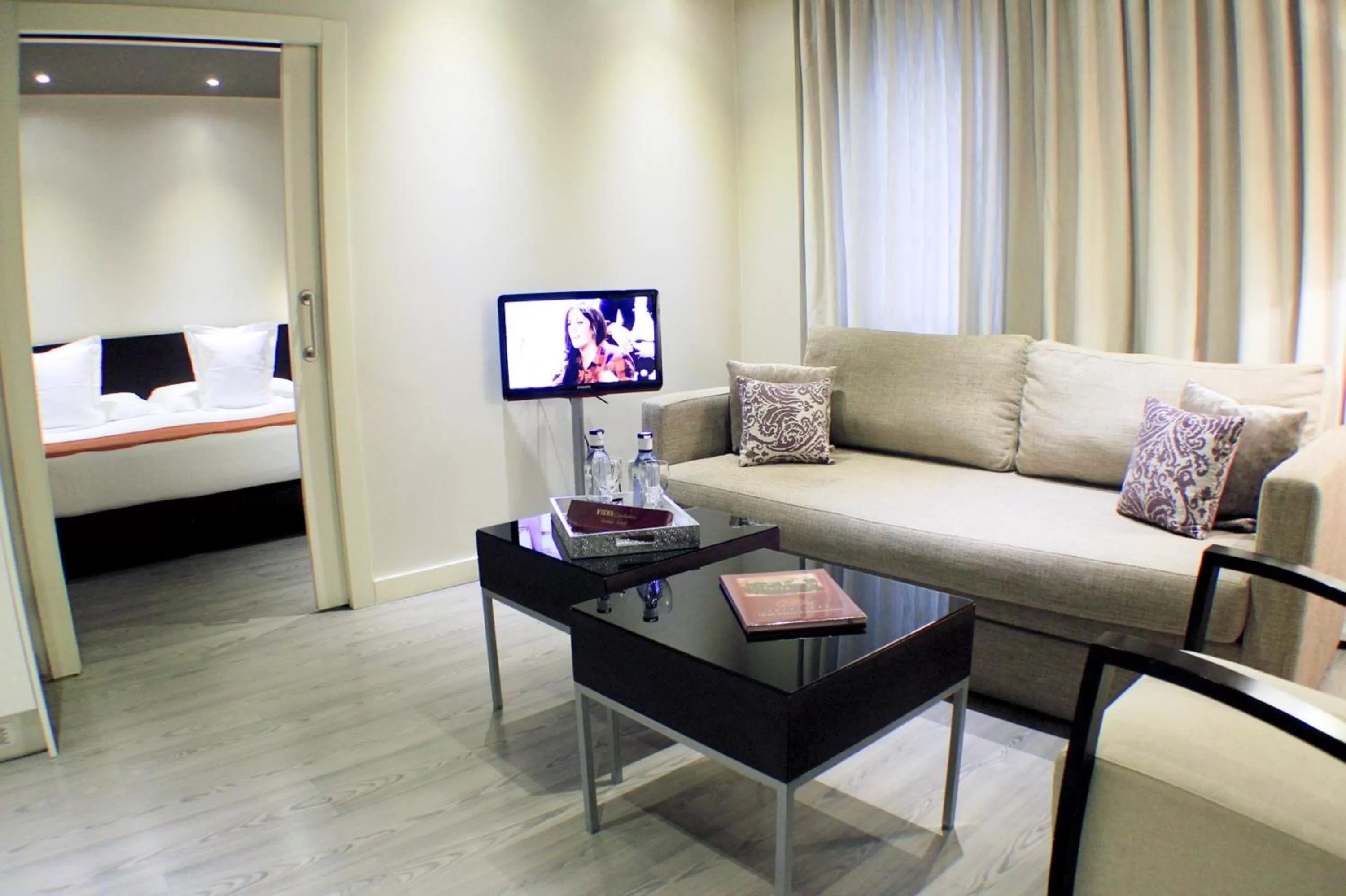 Living room in Suites Viena Plaza de España