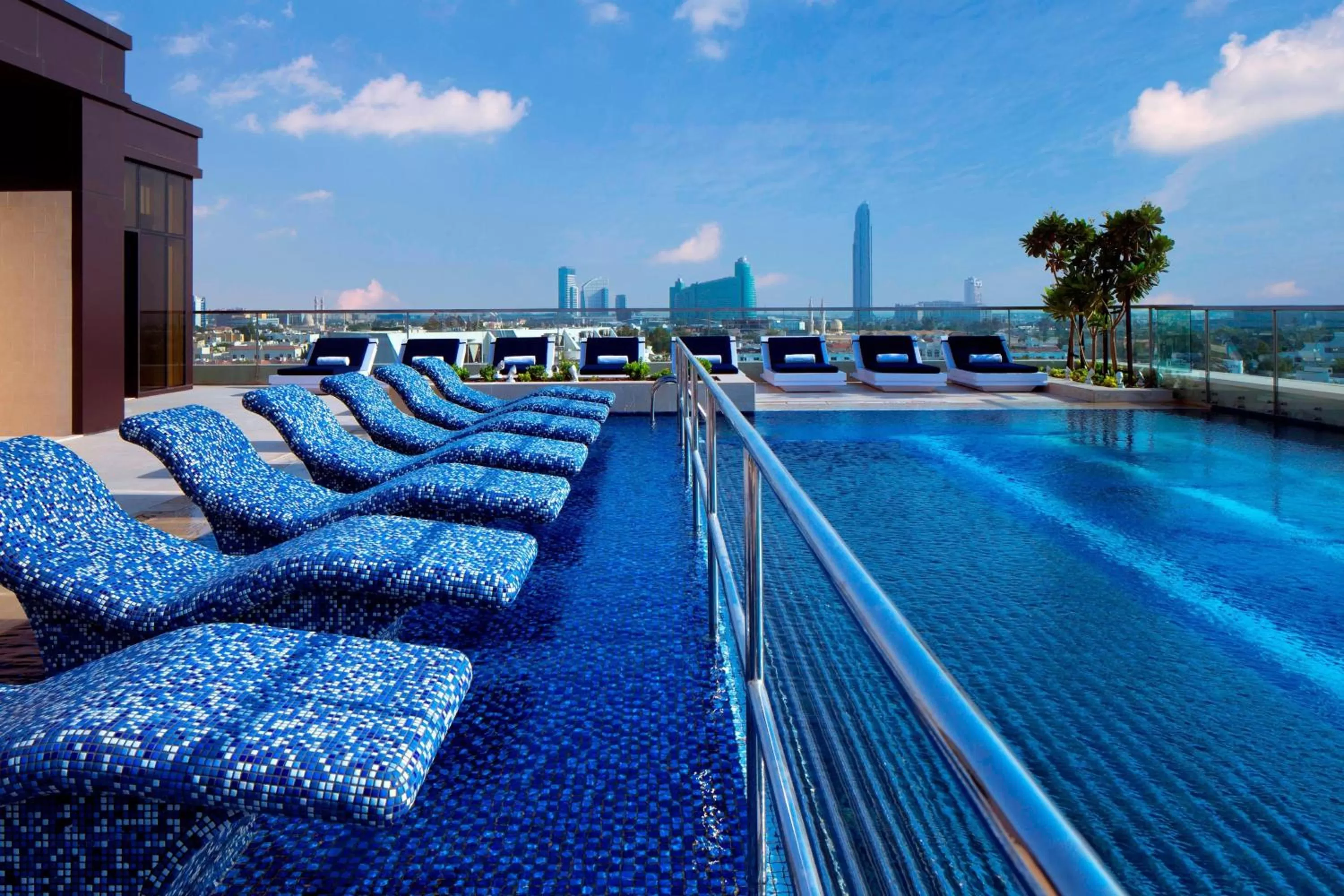 Swimming pool in Le Méridien Dubai Hotel & Conference Centre