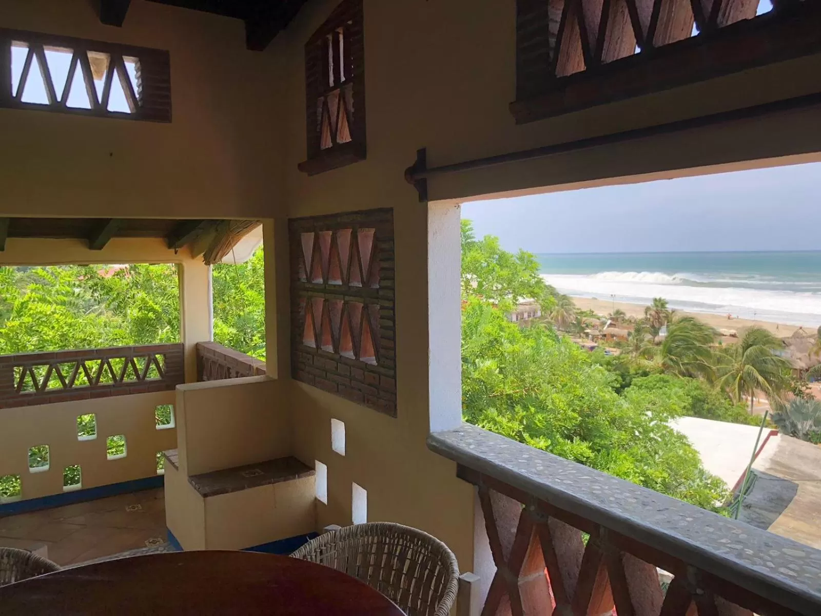 Sea view in Hotel Arcoiris