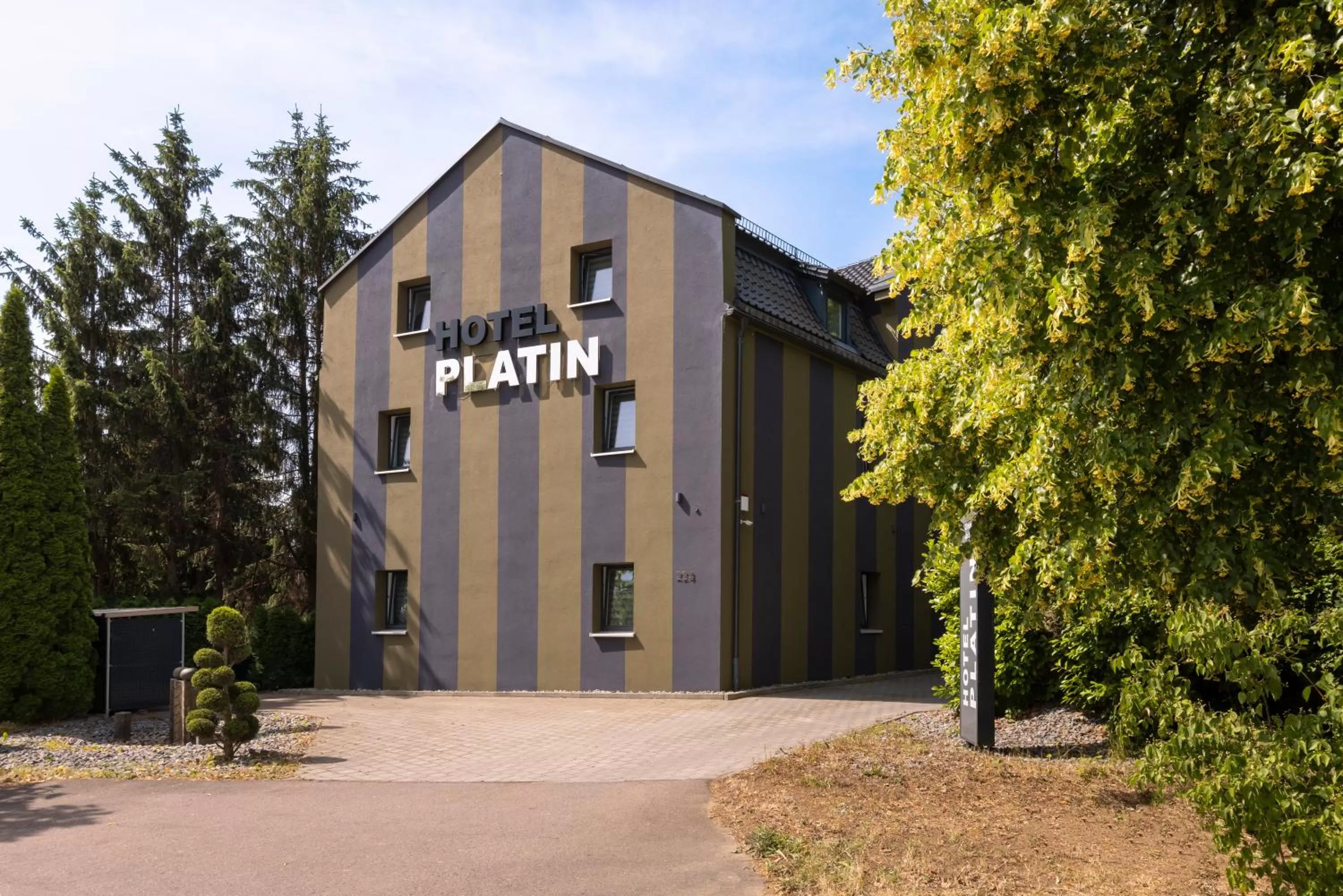 Property building in Hotel Platin