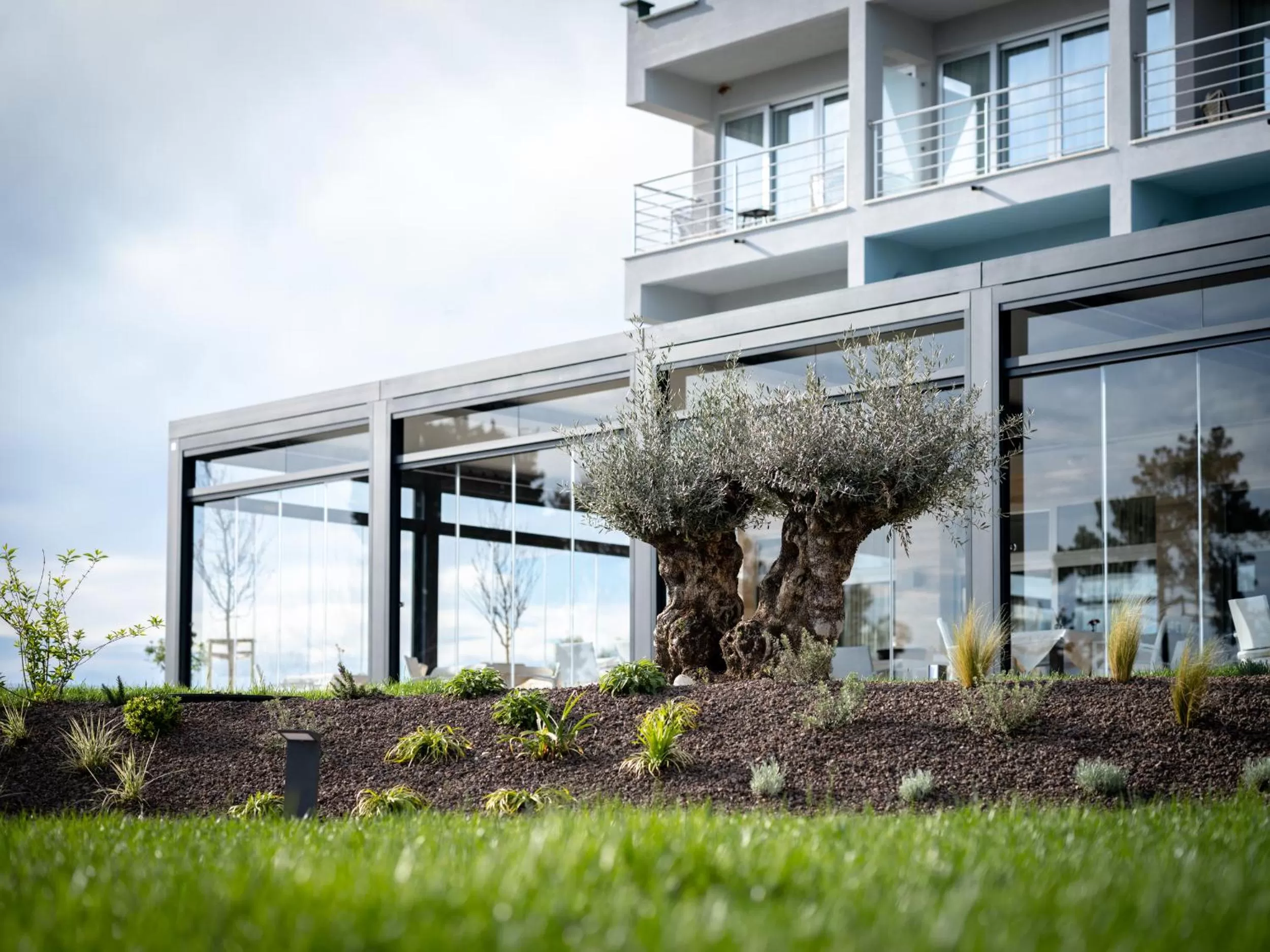 Property building in Hotel Villa Rosetta