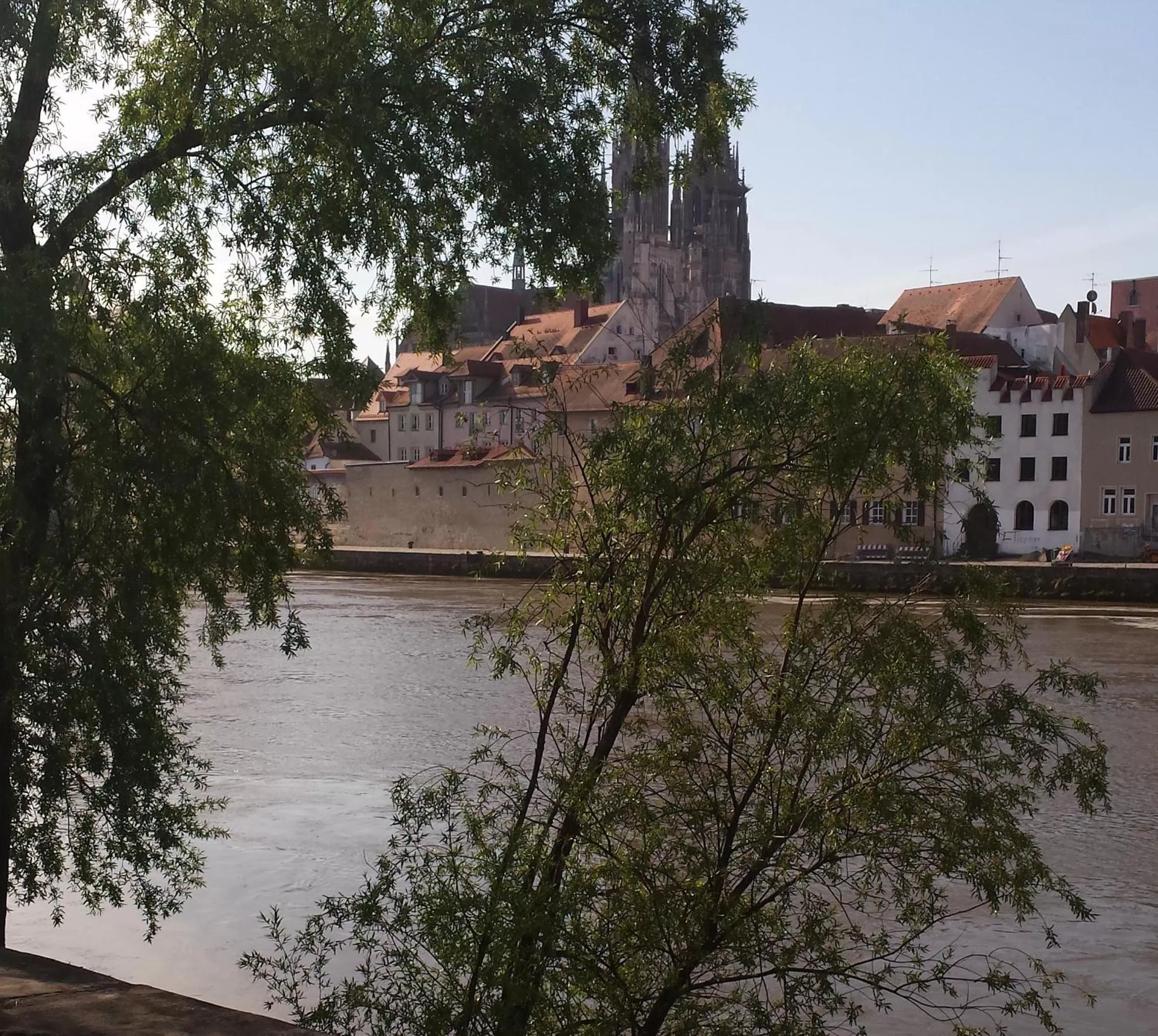 Landmark view in SORAT Insel-Hotel Regensburg