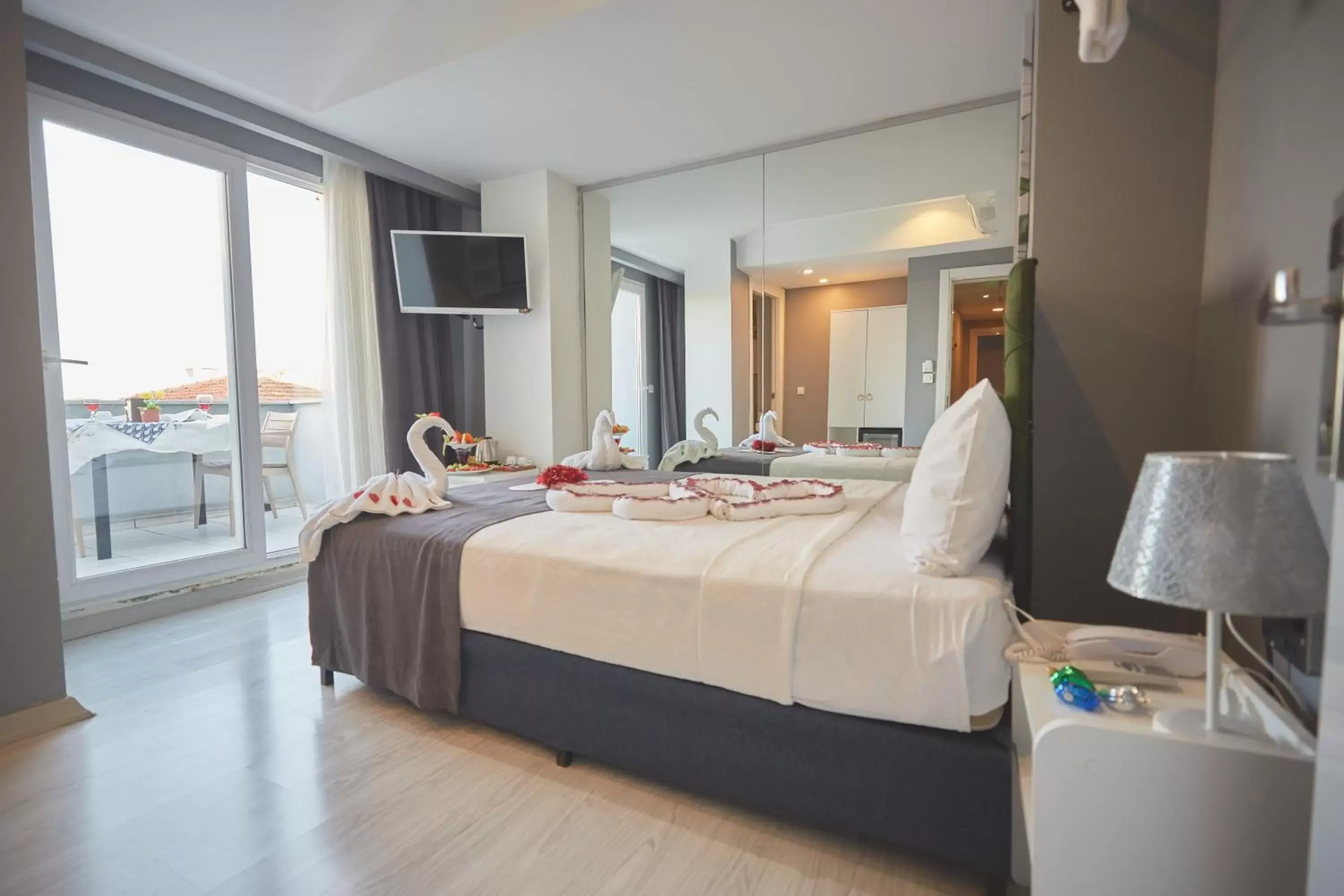 Double Room with Balcony in Albatros Hagia Sophia Hotel Double Room with Balcony in Albatros Hagia Sophia Hotel