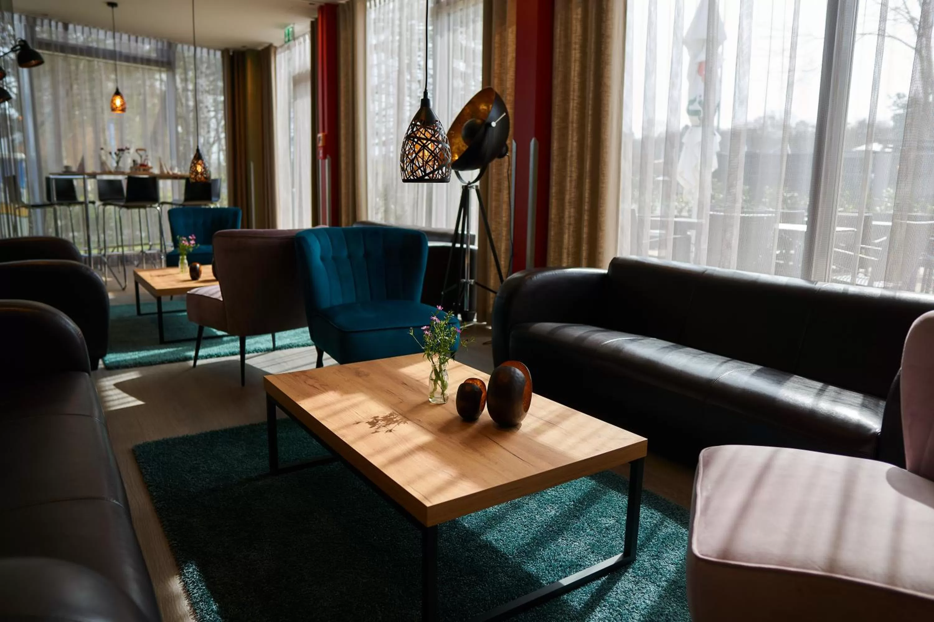 Seating area in Hotel Sportforum