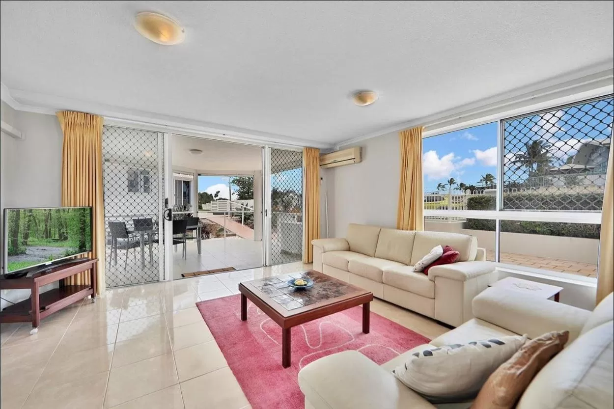 Living room in Bargara Blue Resort