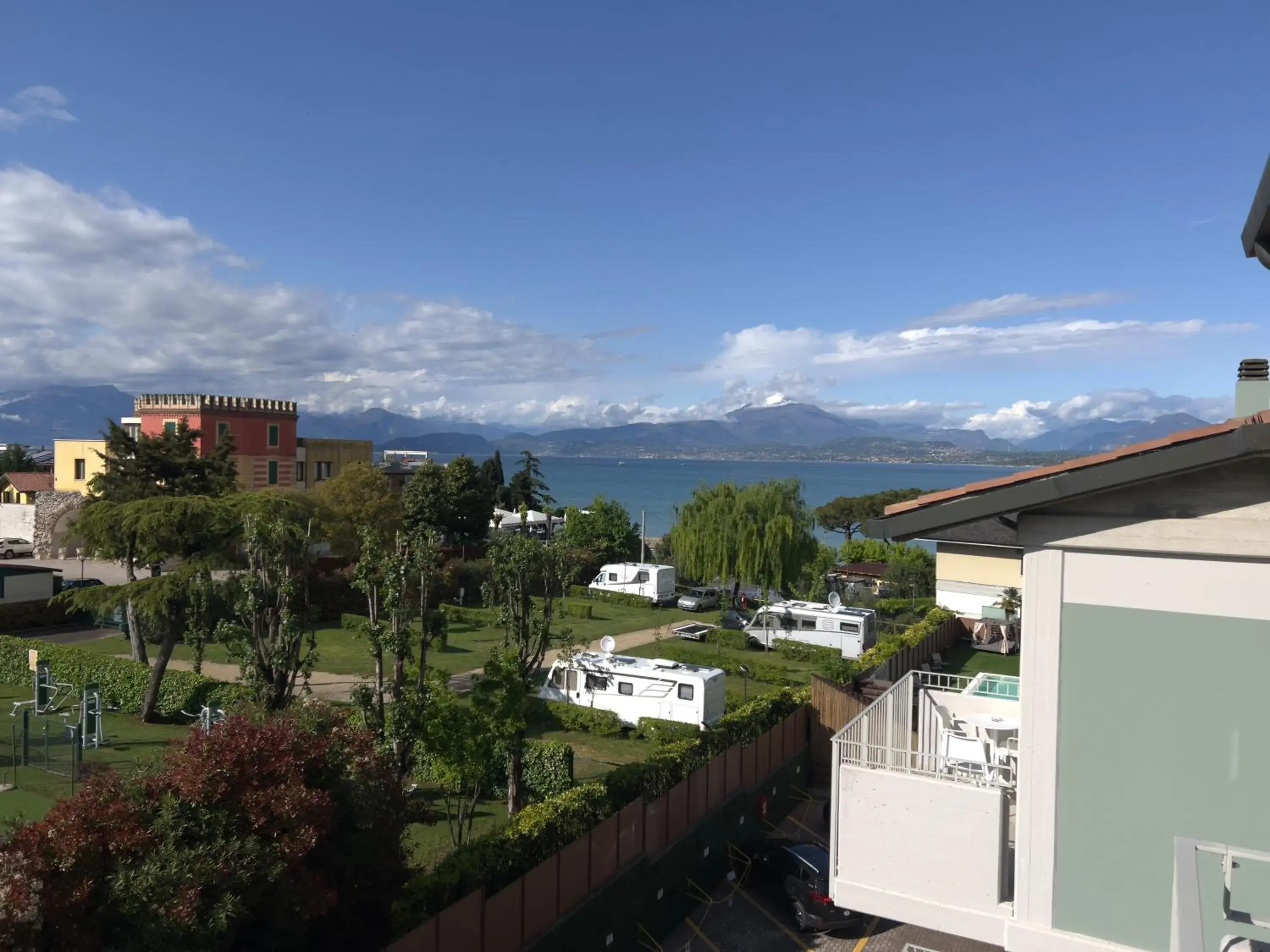Superior Double Room With Balcony and Partial Lake View in Hotel Puccini Superior Double Room With Balcony and Partial Lake View in Hotel Puccini