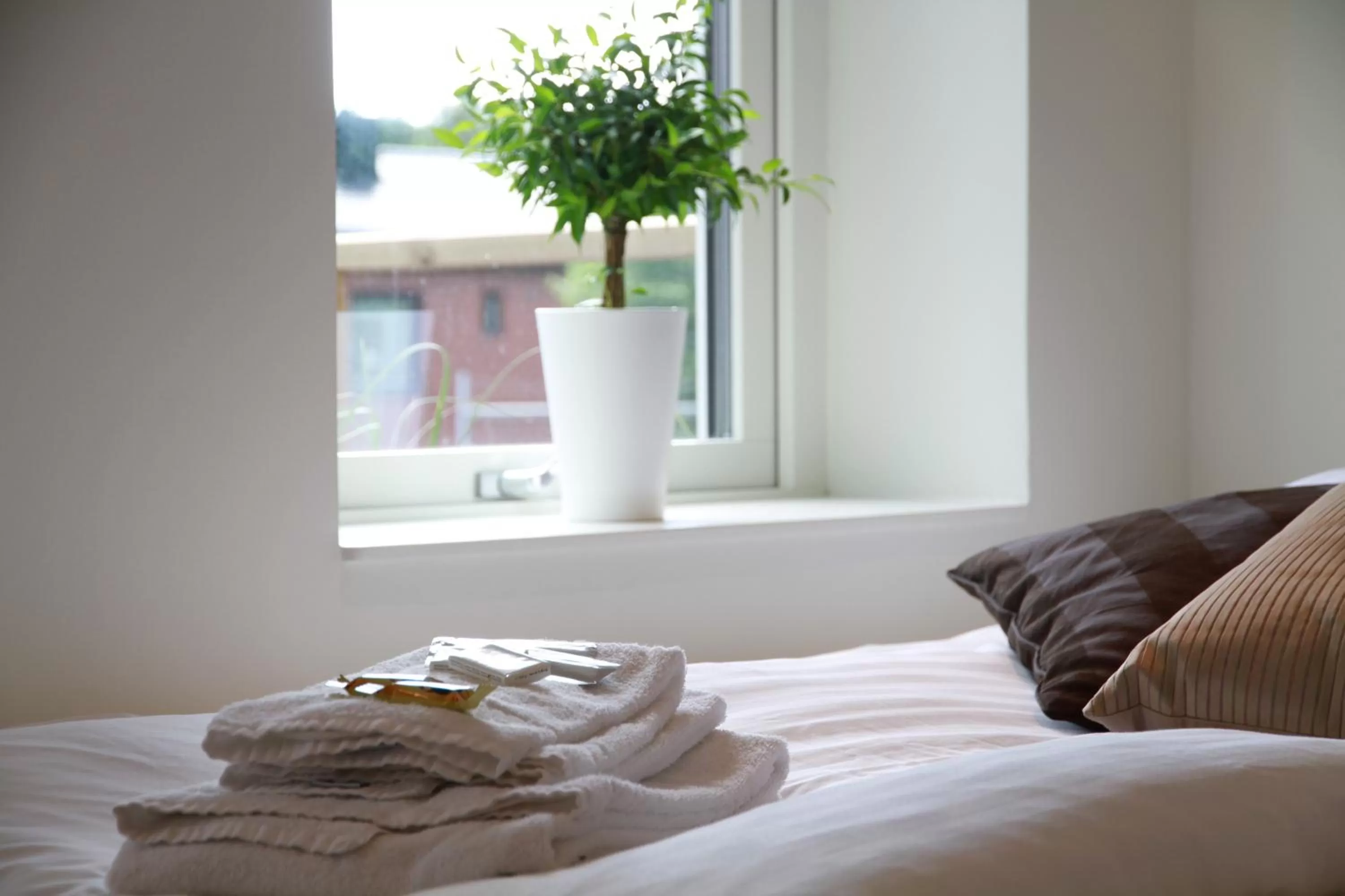 Bed in Flygplatshotellet