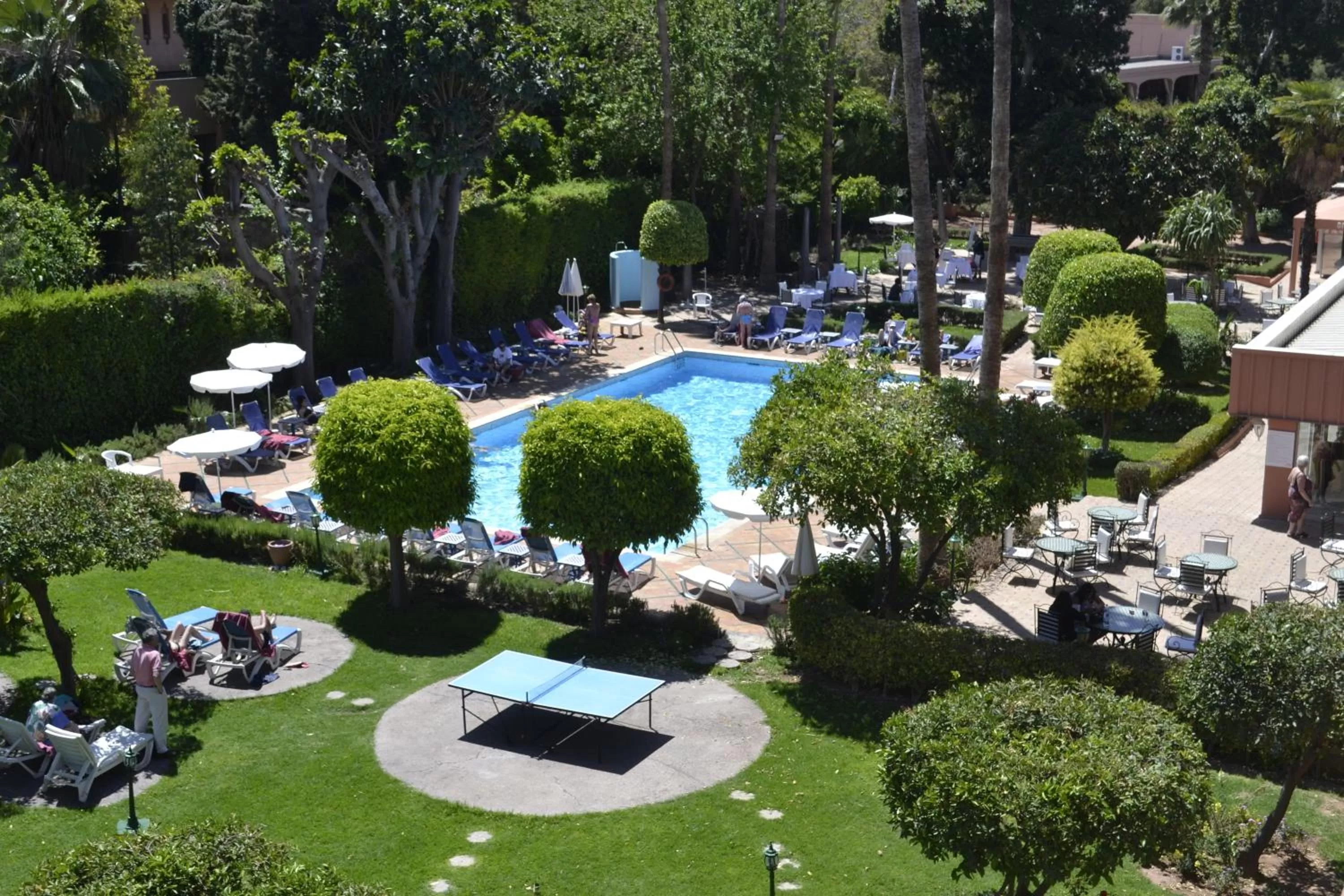 Swimming pool in Chems Hotel