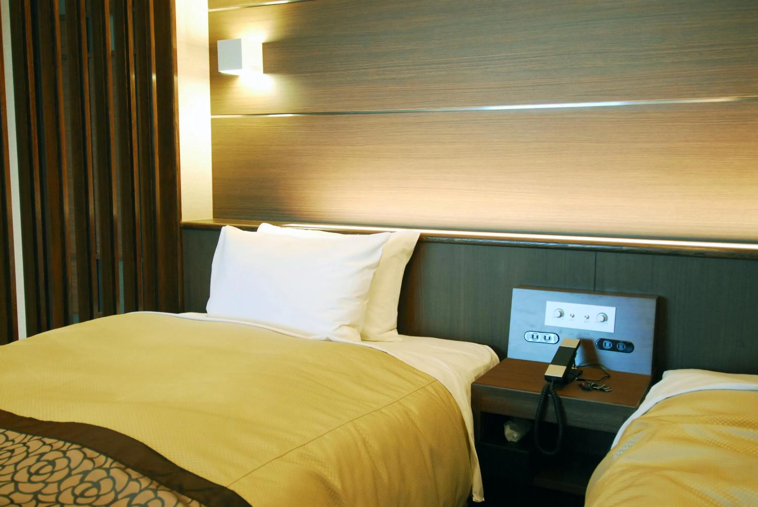 Bed in Arima Onsen Taketoritei Maruyama