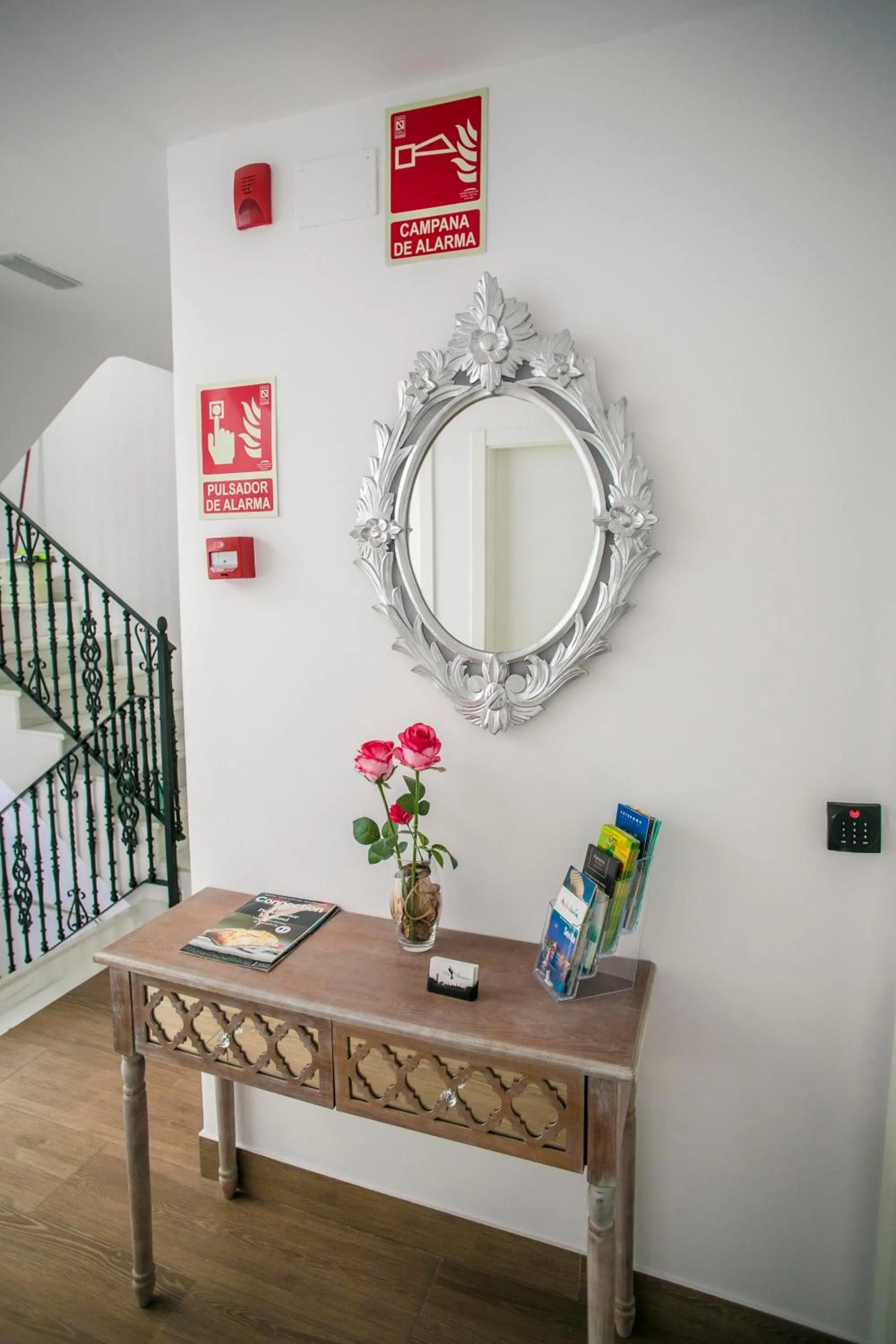Seating area in Hostal San Francisco