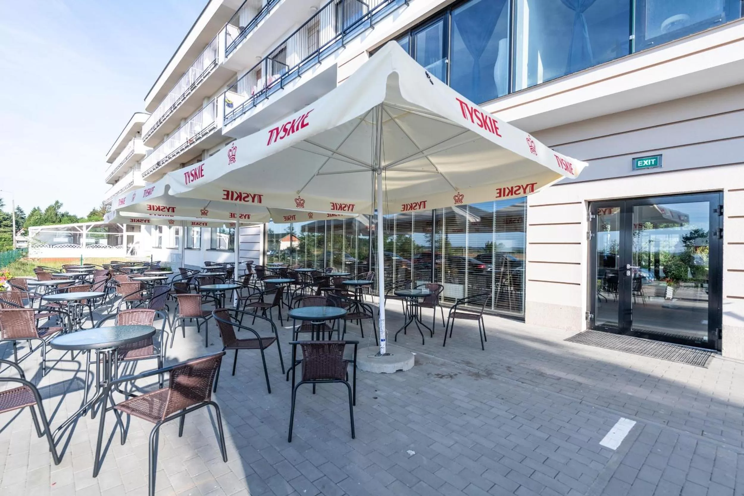 Balcony/Terrace in Blue Marine Mielno