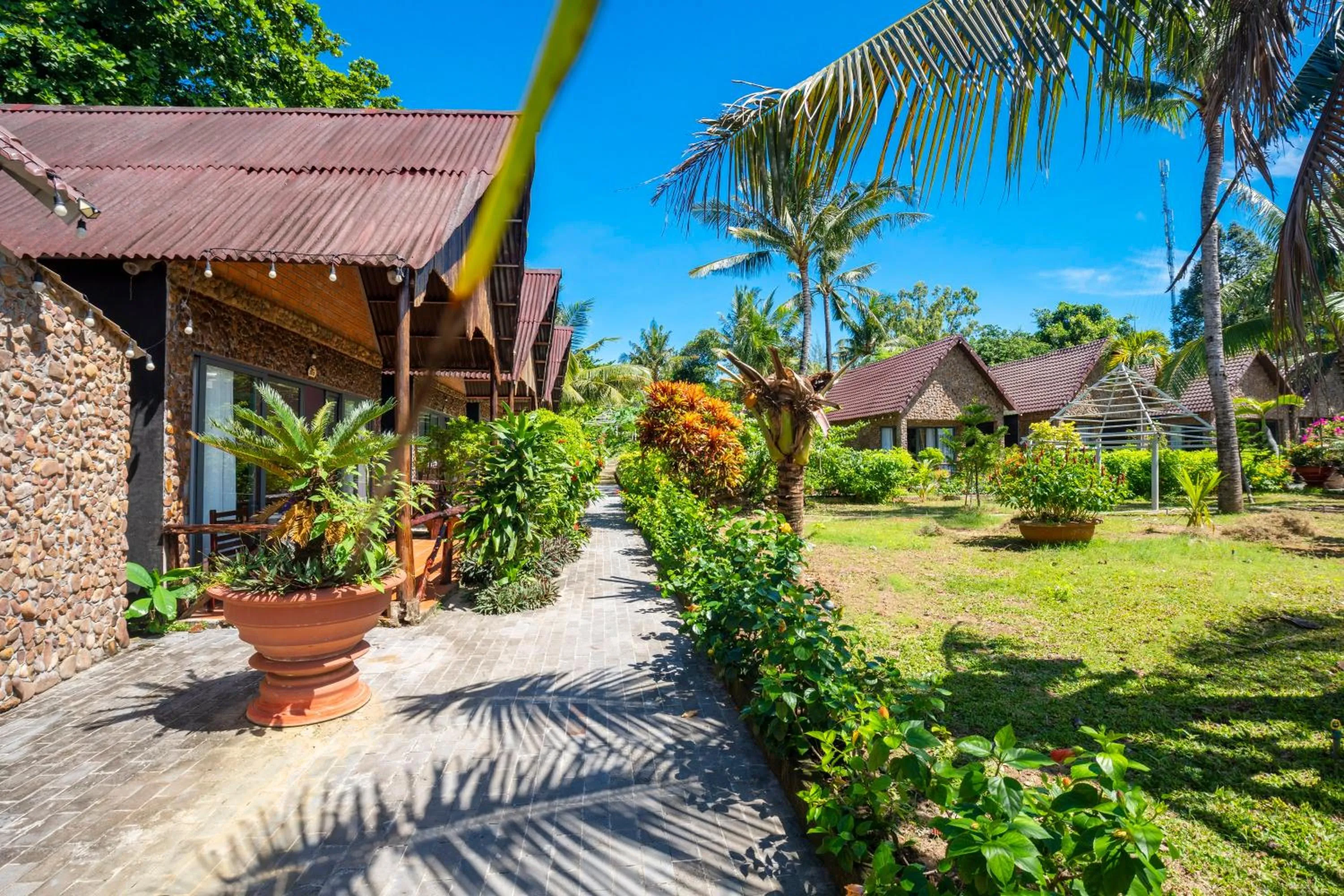 Garden in Mai Phuong Resort Phu Quoc