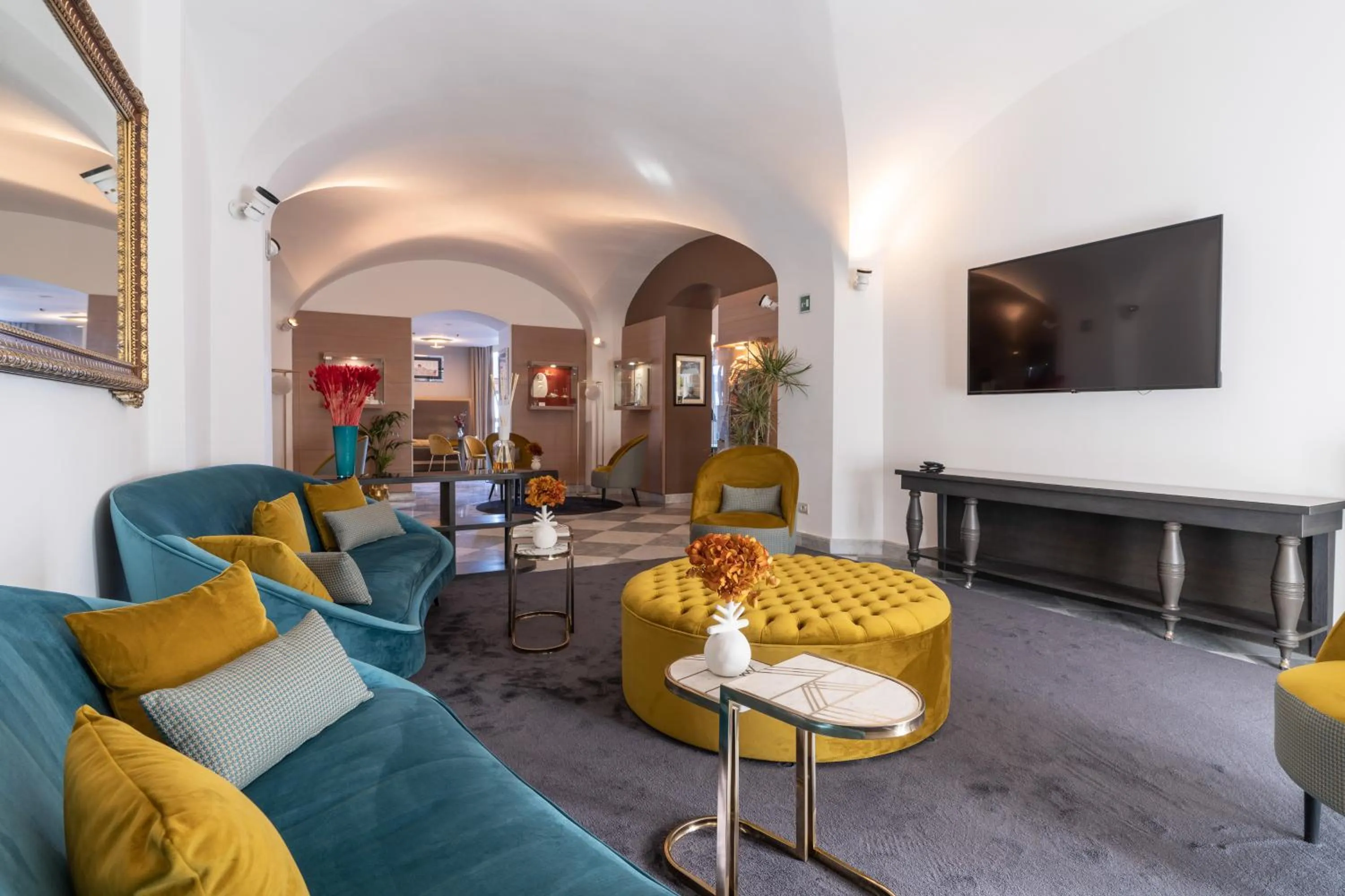 Lobby or reception in Grand Hotel Alassio Beach & Spa Resort - The Leading Hotels of the World