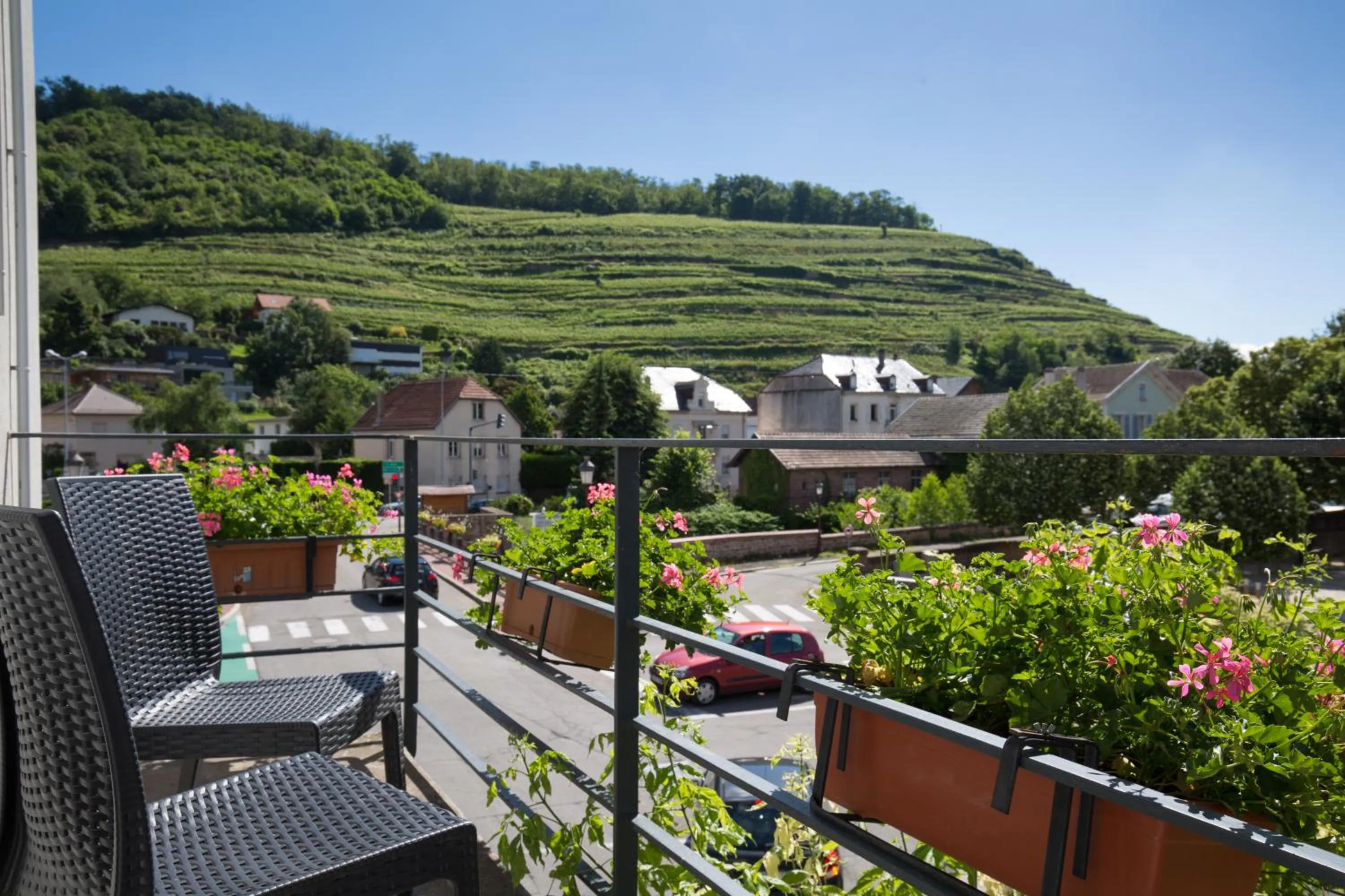 View (from property/room) in The Originals City Hotel de l Ange Guebwiller