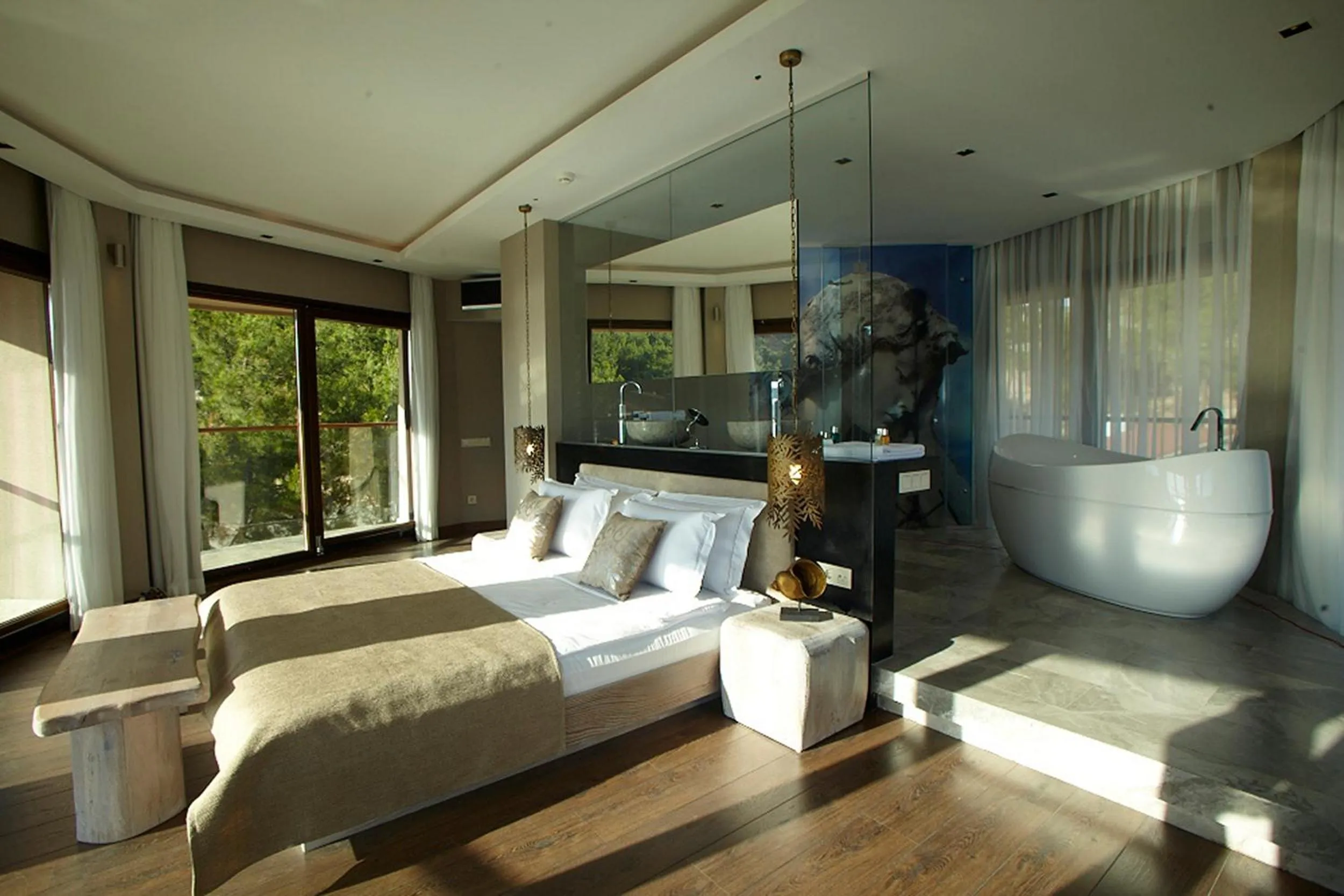 Bed in Marti Hemithea Hotel