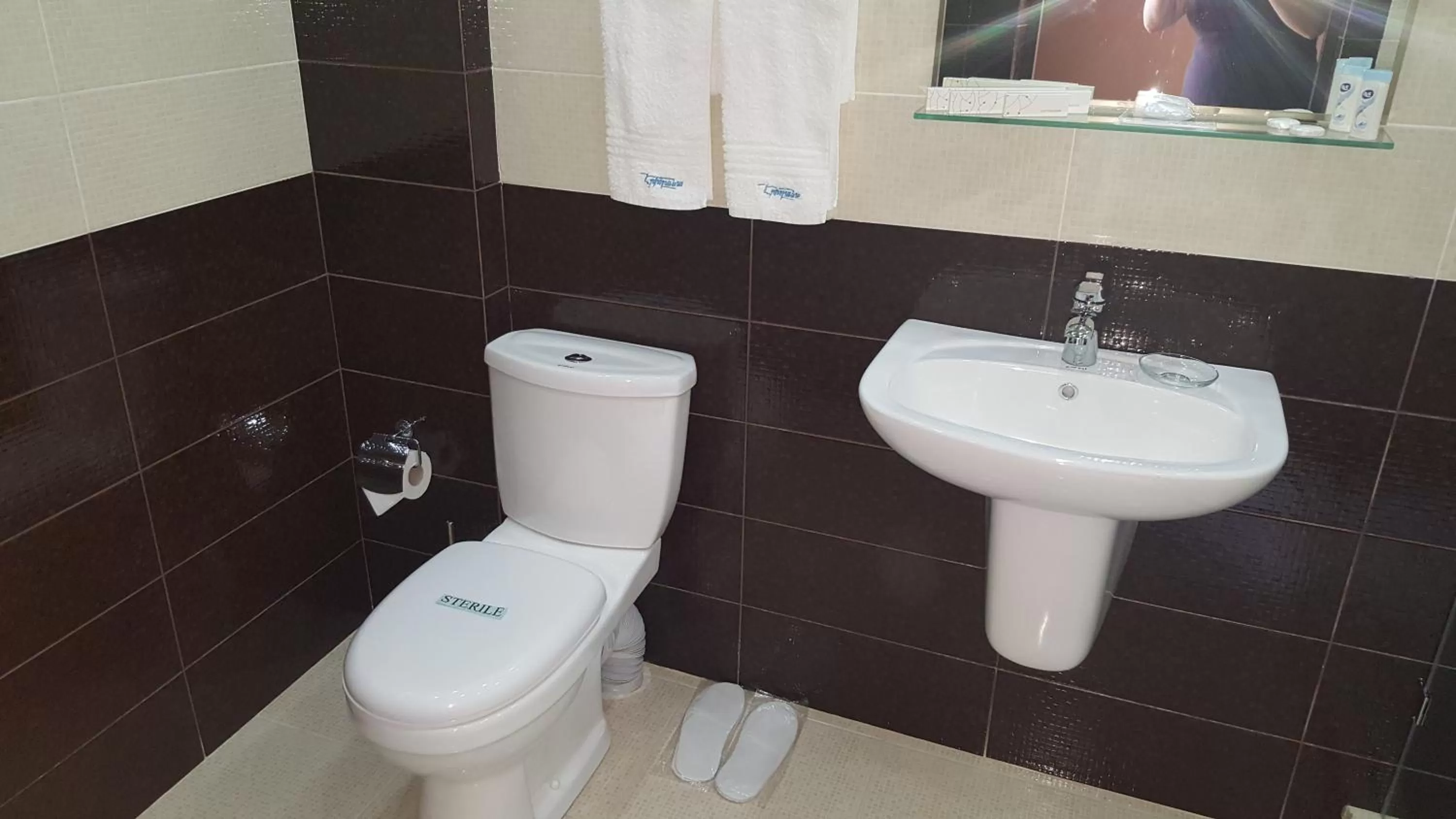 Bathroom in Eridana Hotel