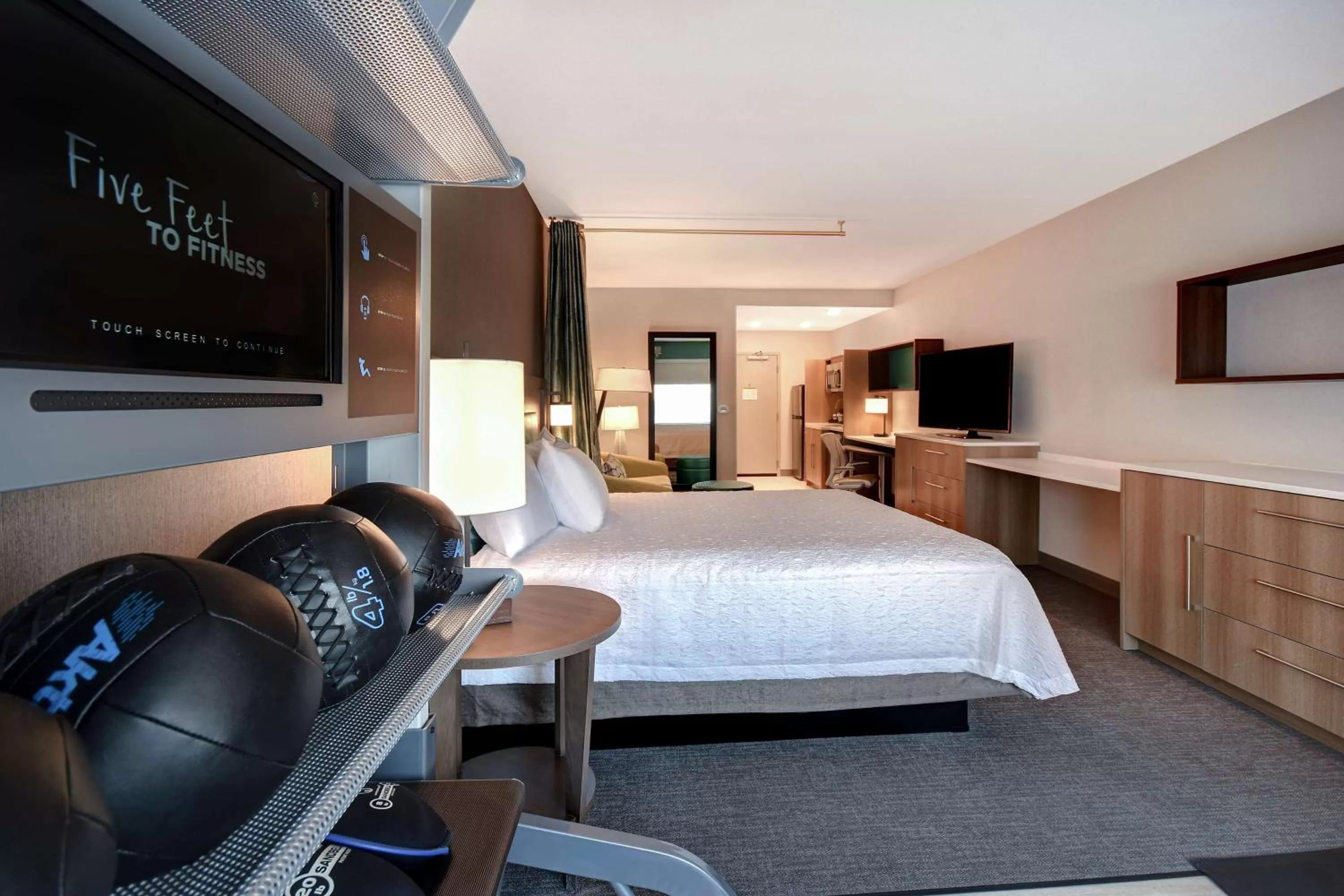 Bed in Home2 Suites By Hilton Tucson Downtown