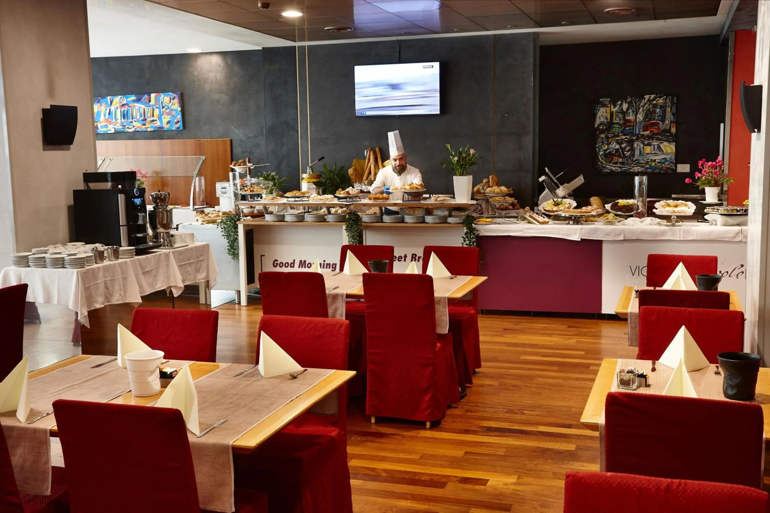 Breakfast in Vicenza Tiepolo Hotel