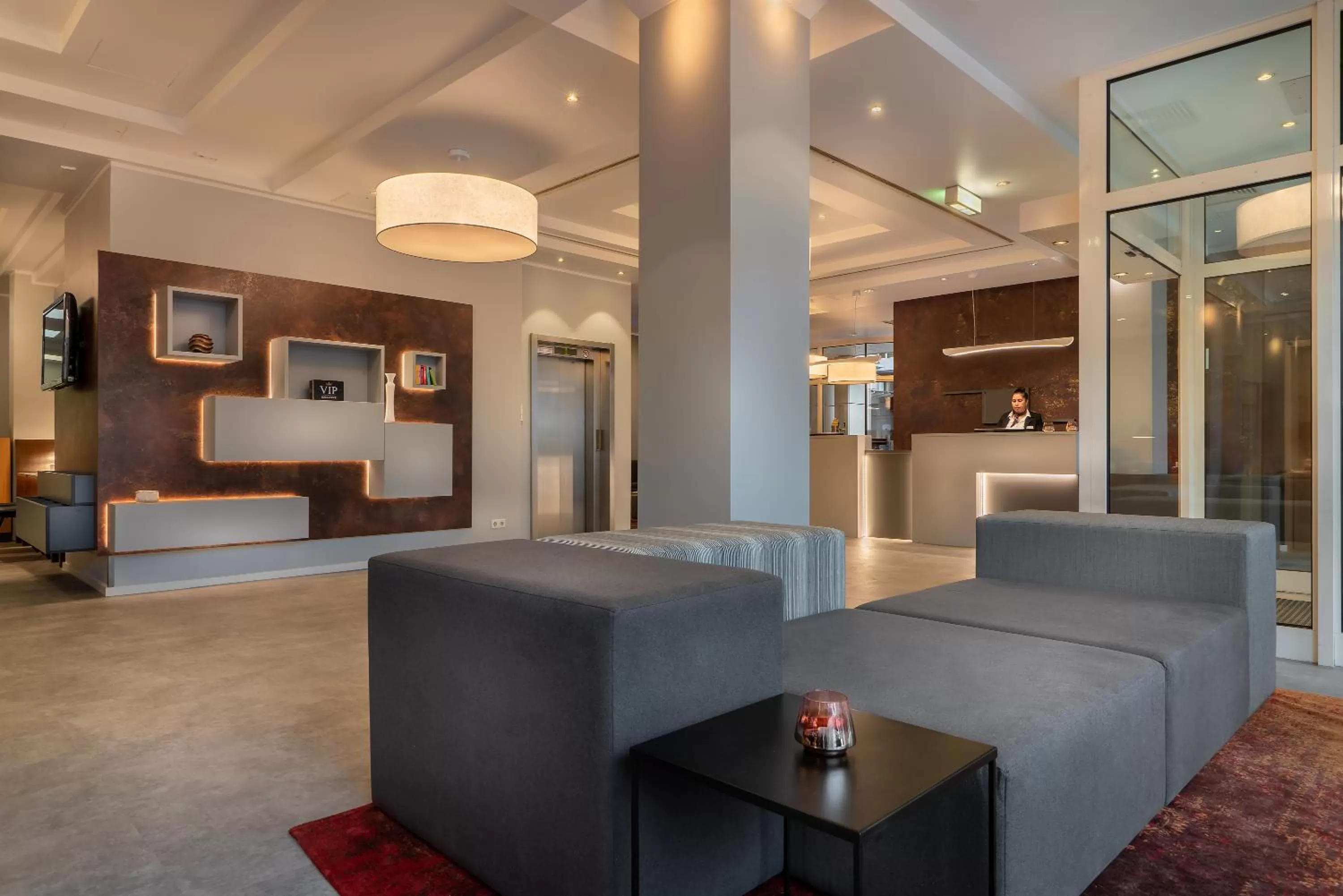 Lobby or reception in Select Hotel Wiesbaden City
