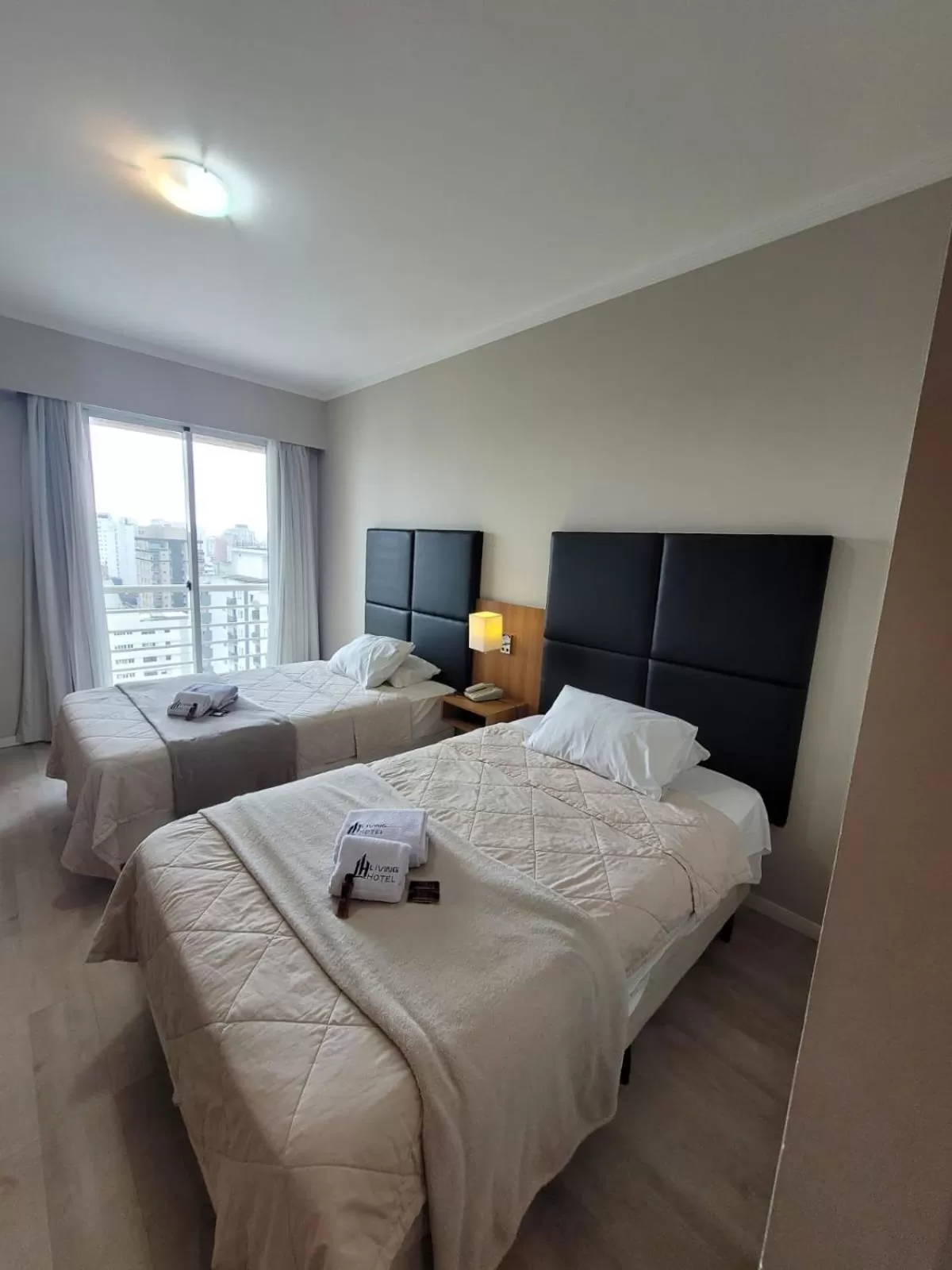 Photo of the whole room, Bed in Studio Comfort Ibirapuera