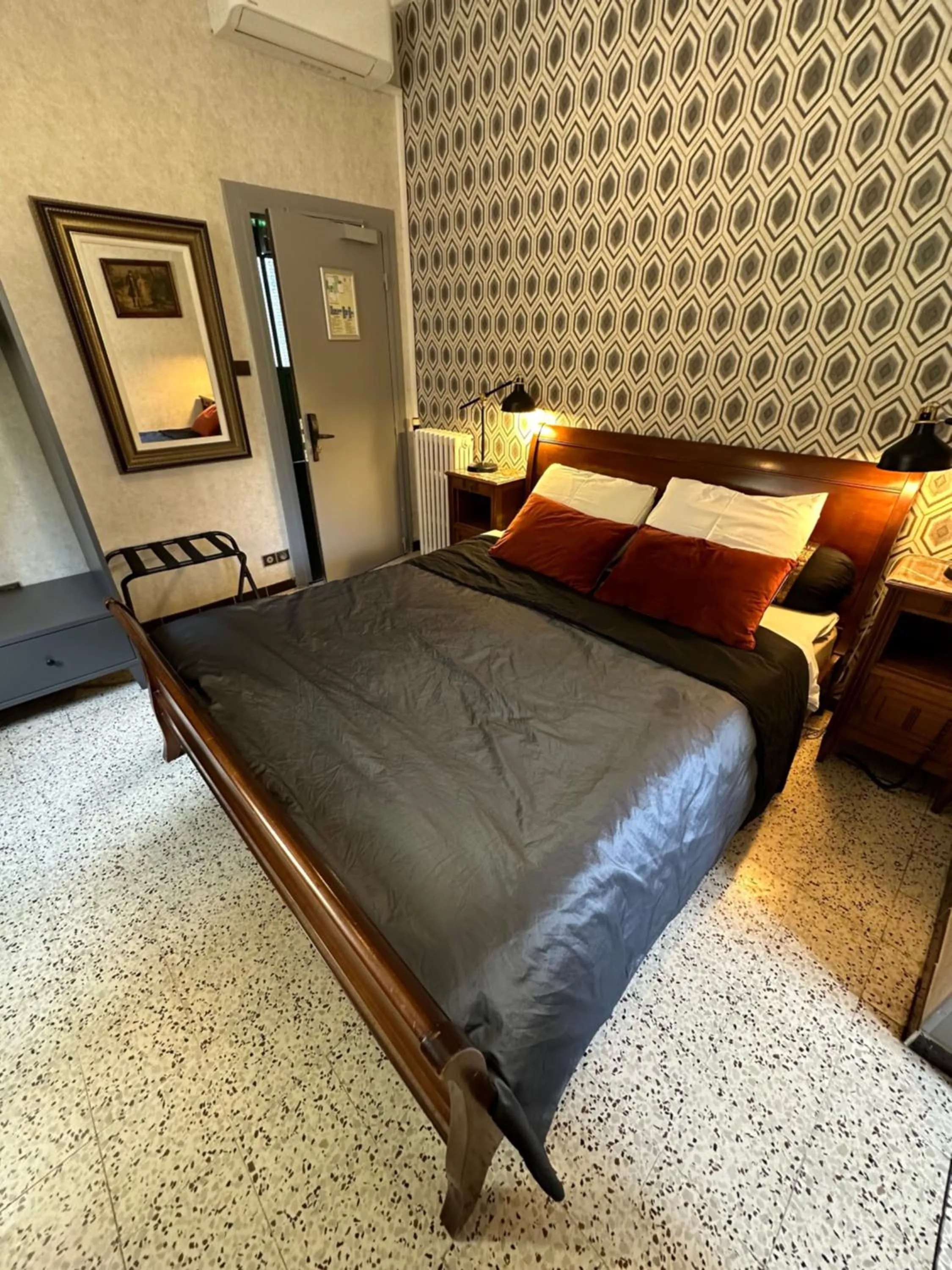 Photo of the whole room, Bed in Hotel Le Ponteil