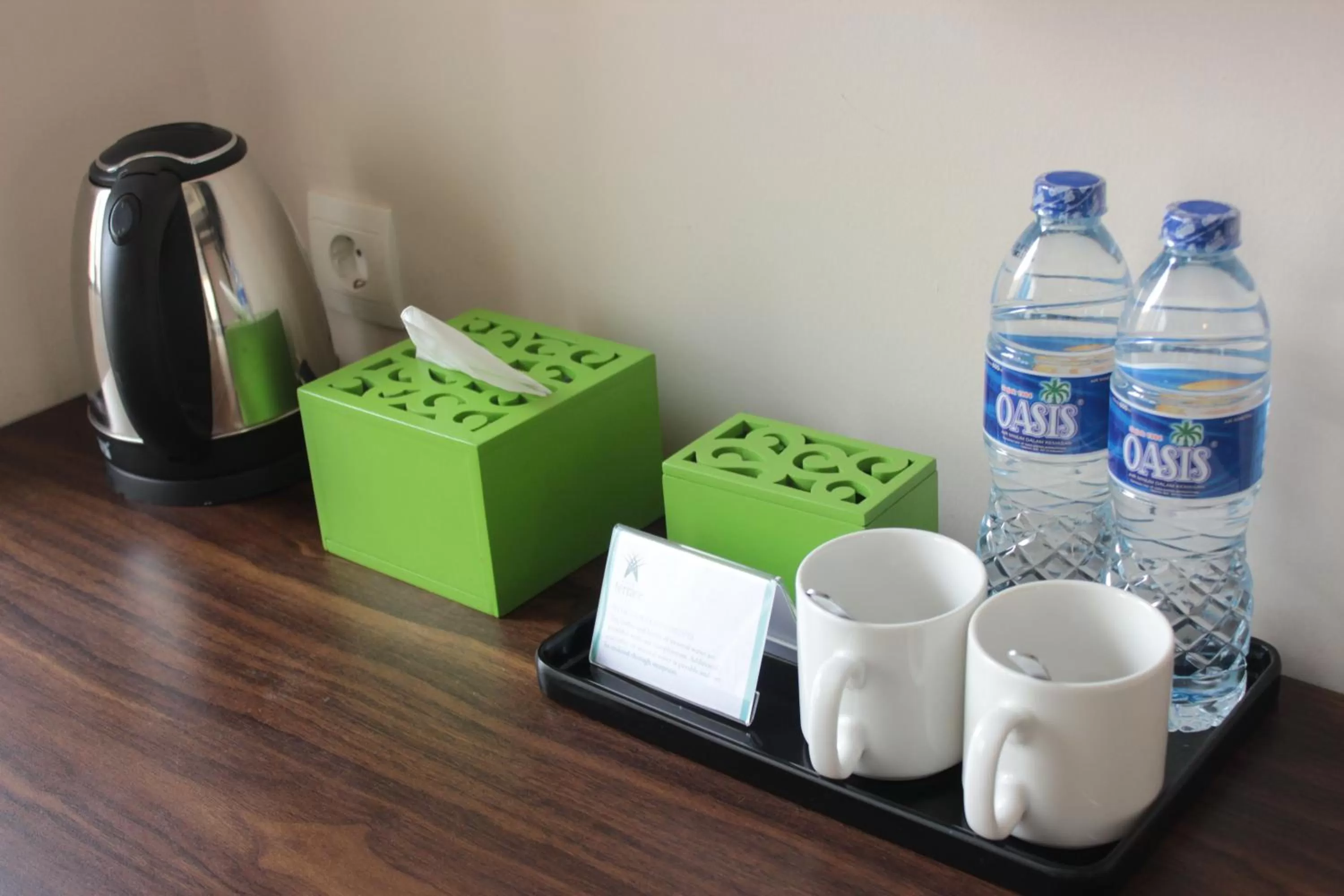 Coffee/tea facilities in Hotel Terrace at Kuta